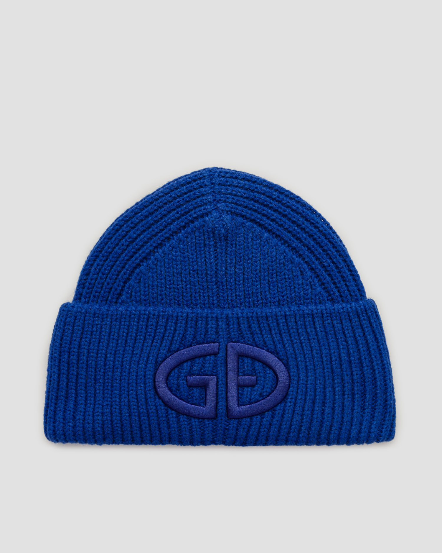 Bonnet en laine bleu pour femmes Goldbergh Valerie, Couleur: Niebieski