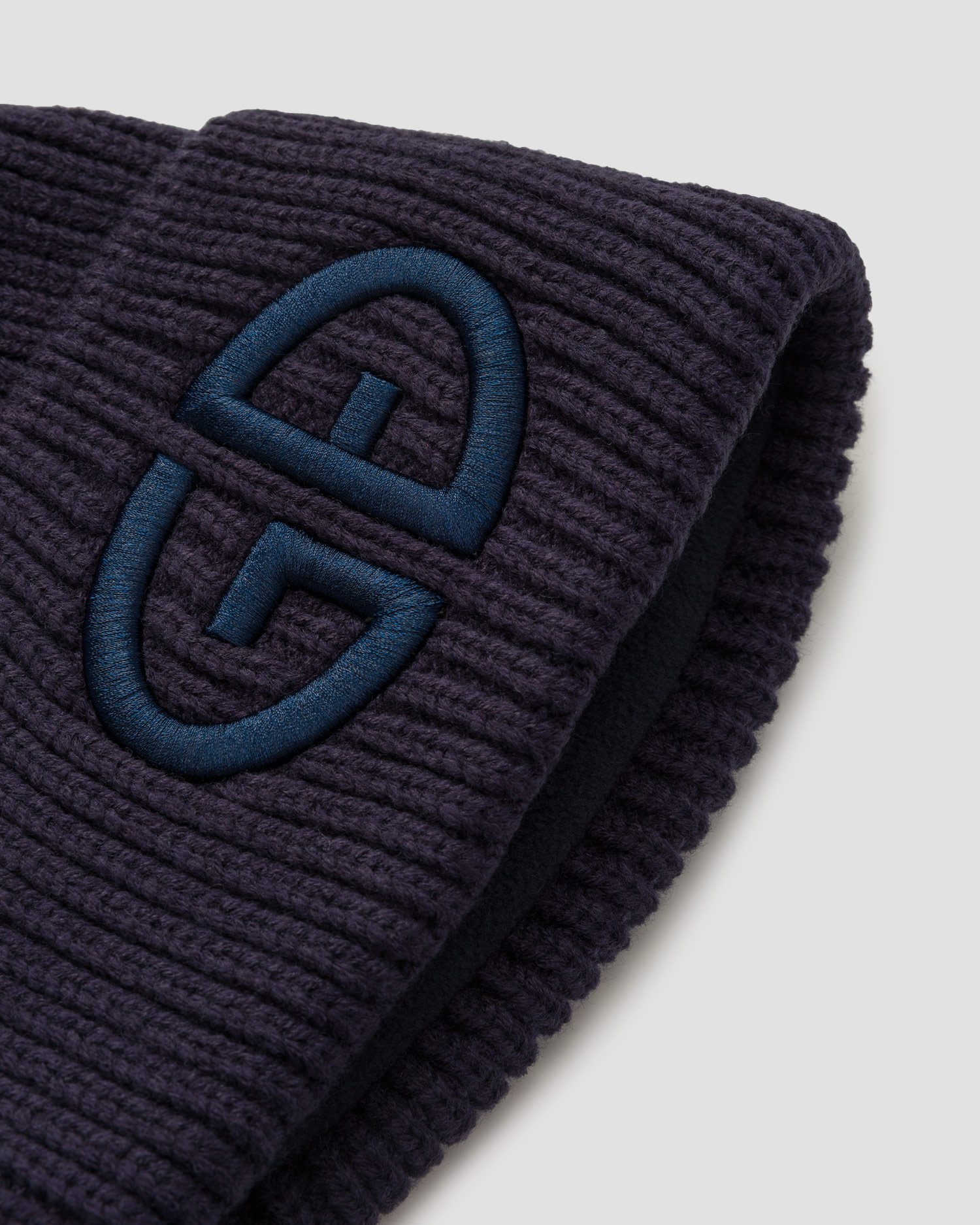 Woollen beanie for women Goldbergh Valerie navy blue