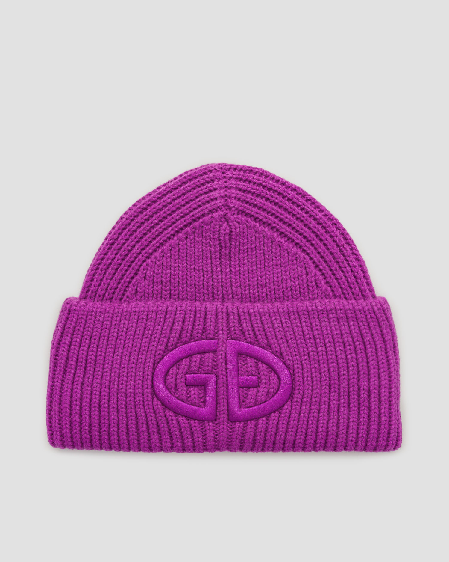Women's woollen beanie Goldbergh Valerie purple, Color/Pattern: Fioletowy