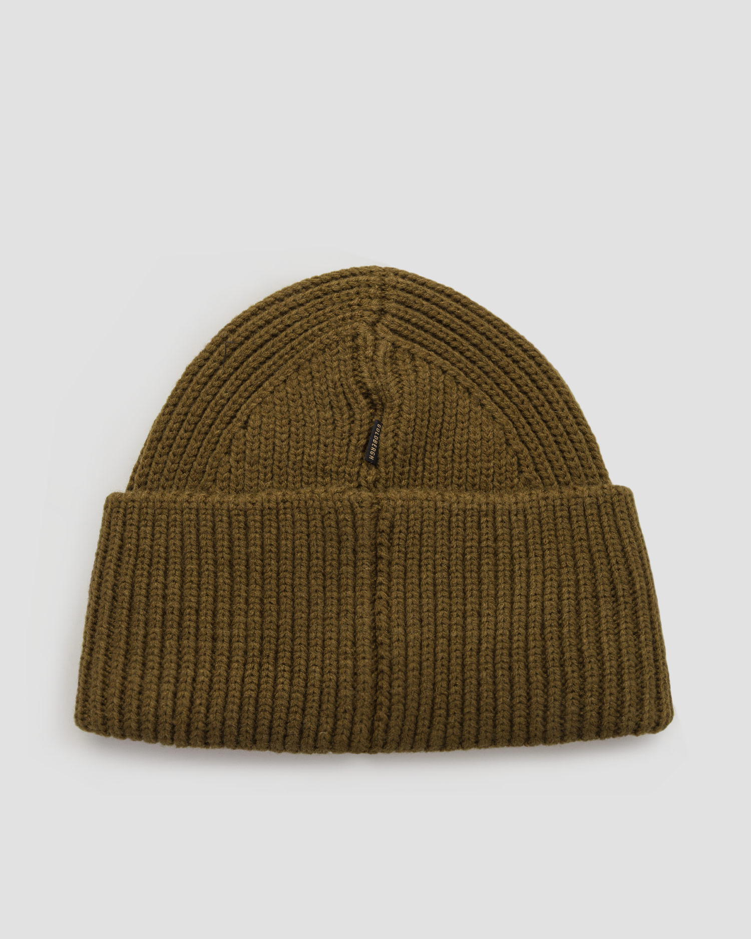 Women's woollen beanie Goldbergh Valerie olive
