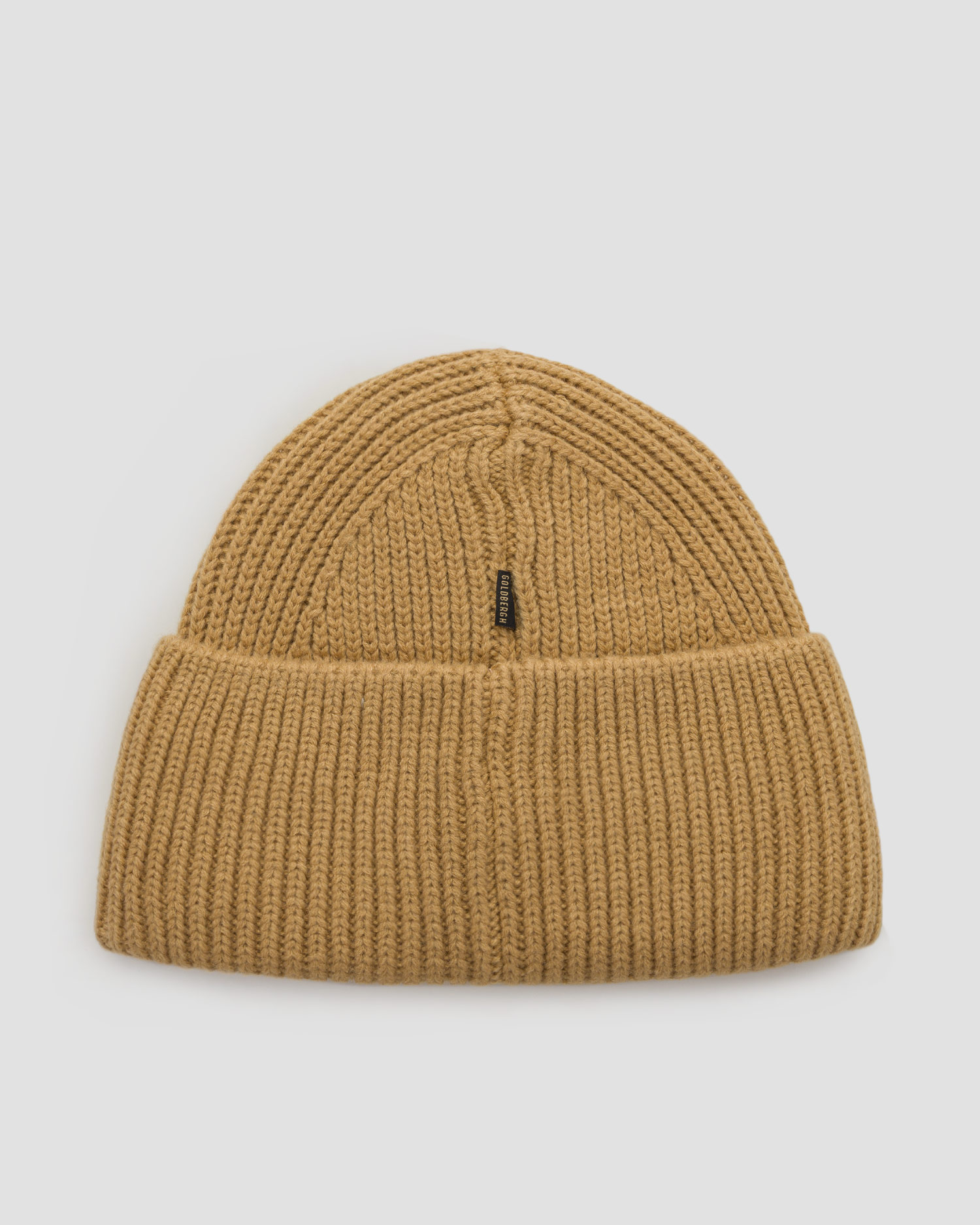 Women's woollen beanie Goldbergh Valerie caramel