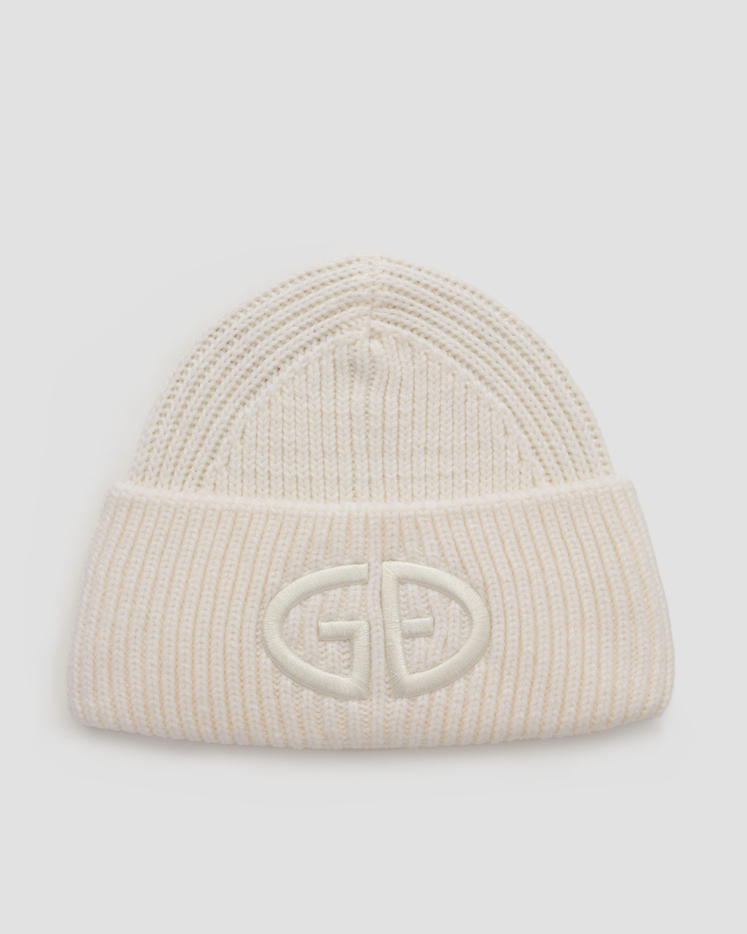 Women's woollen beanie Goldbergh Valerie cream
