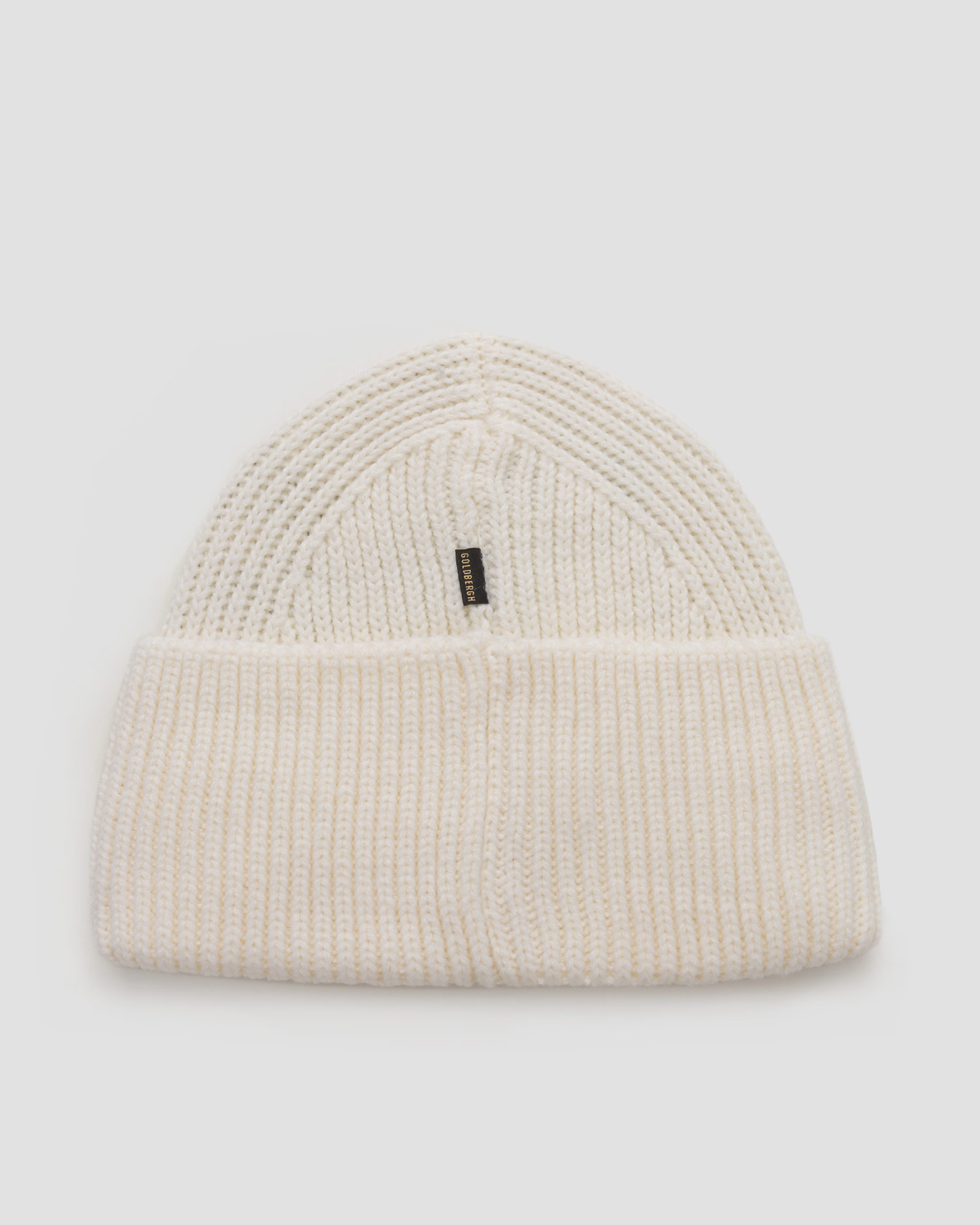 Women's woollen beanie Goldbergh Valerie cream