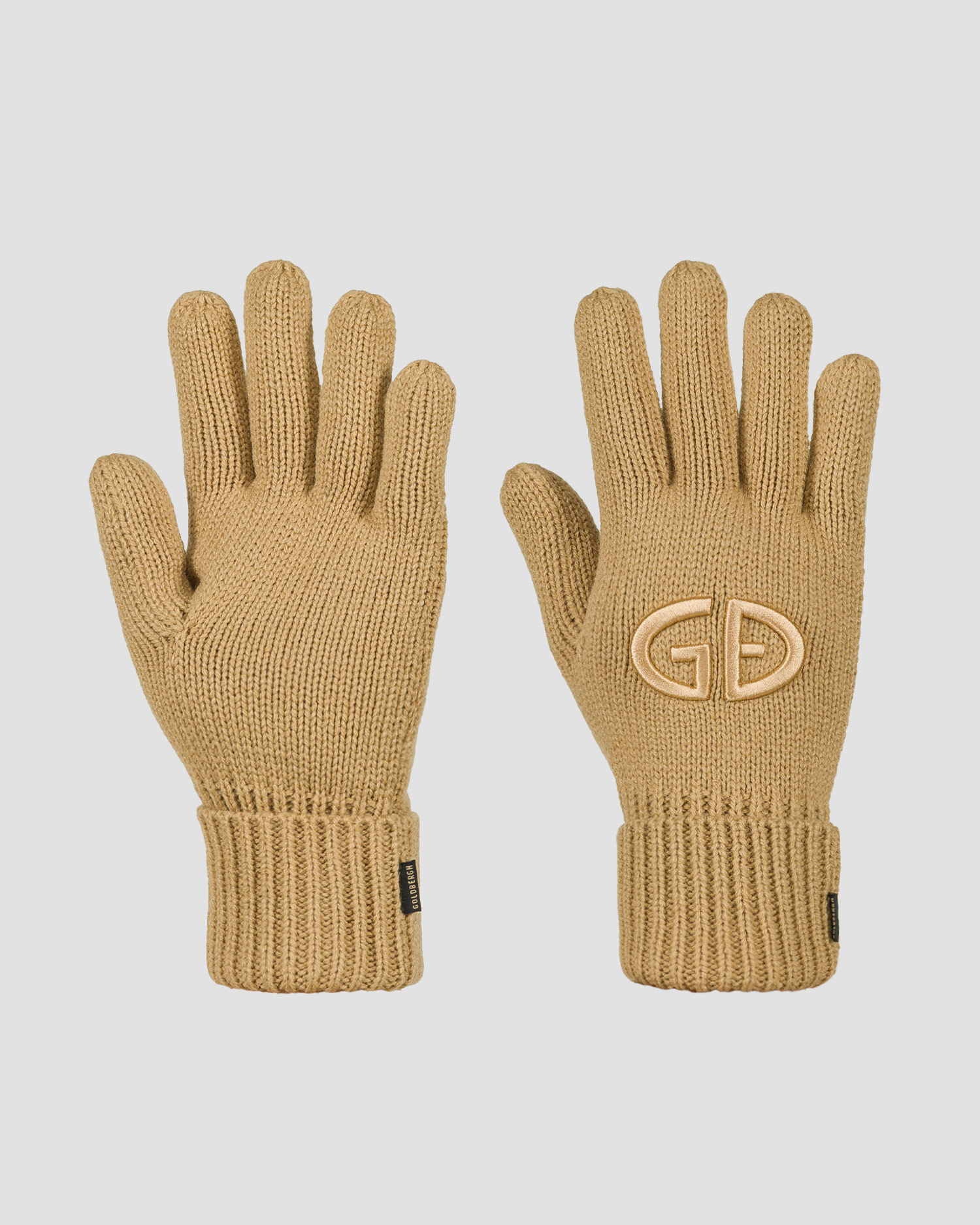 Women's gloves Goldbergh Vanity caramel, Color/Pattern: Beżowy,Brązowy
