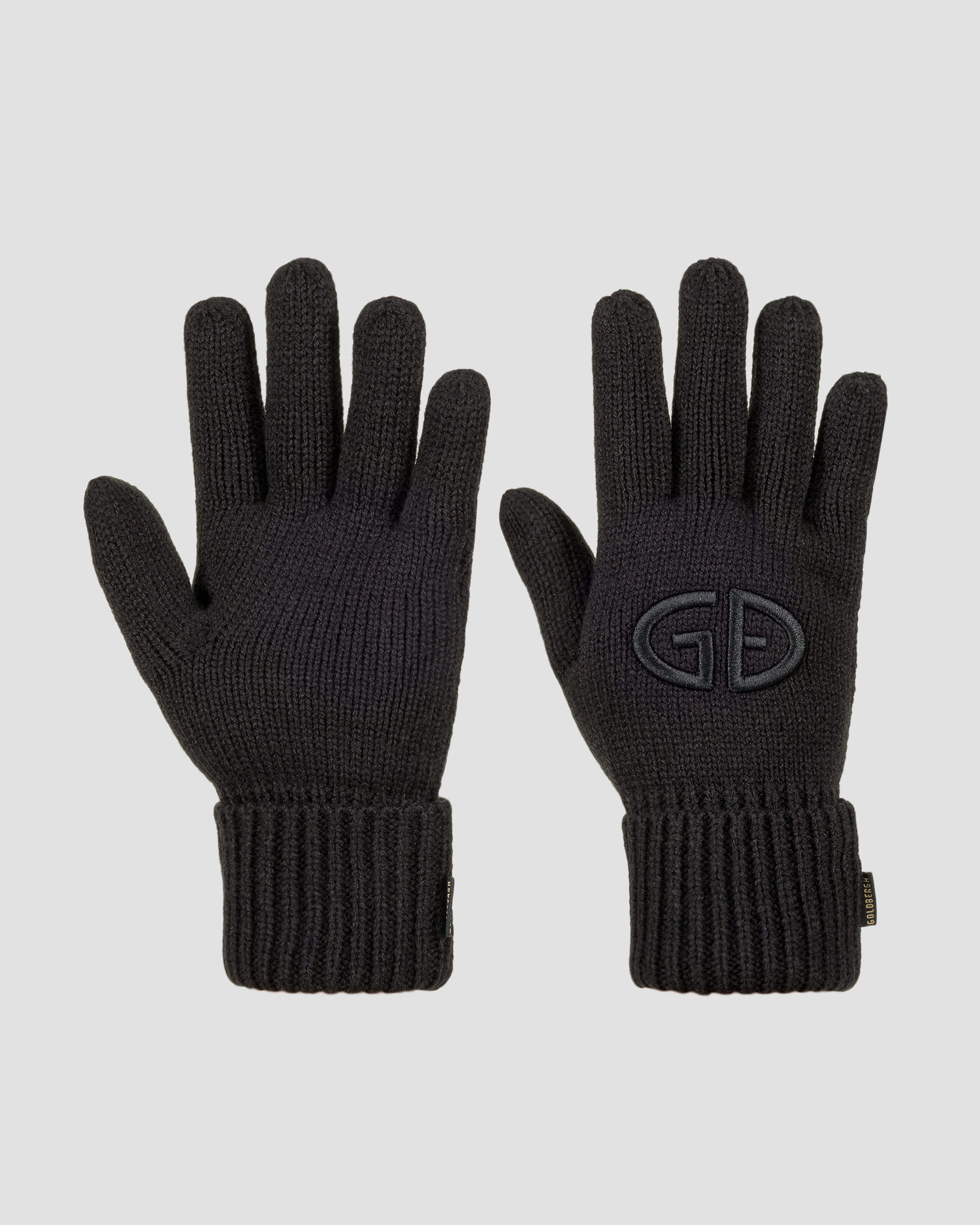 Women's gloves Goldbergh Vanity black, Color/Pattern: Czarny