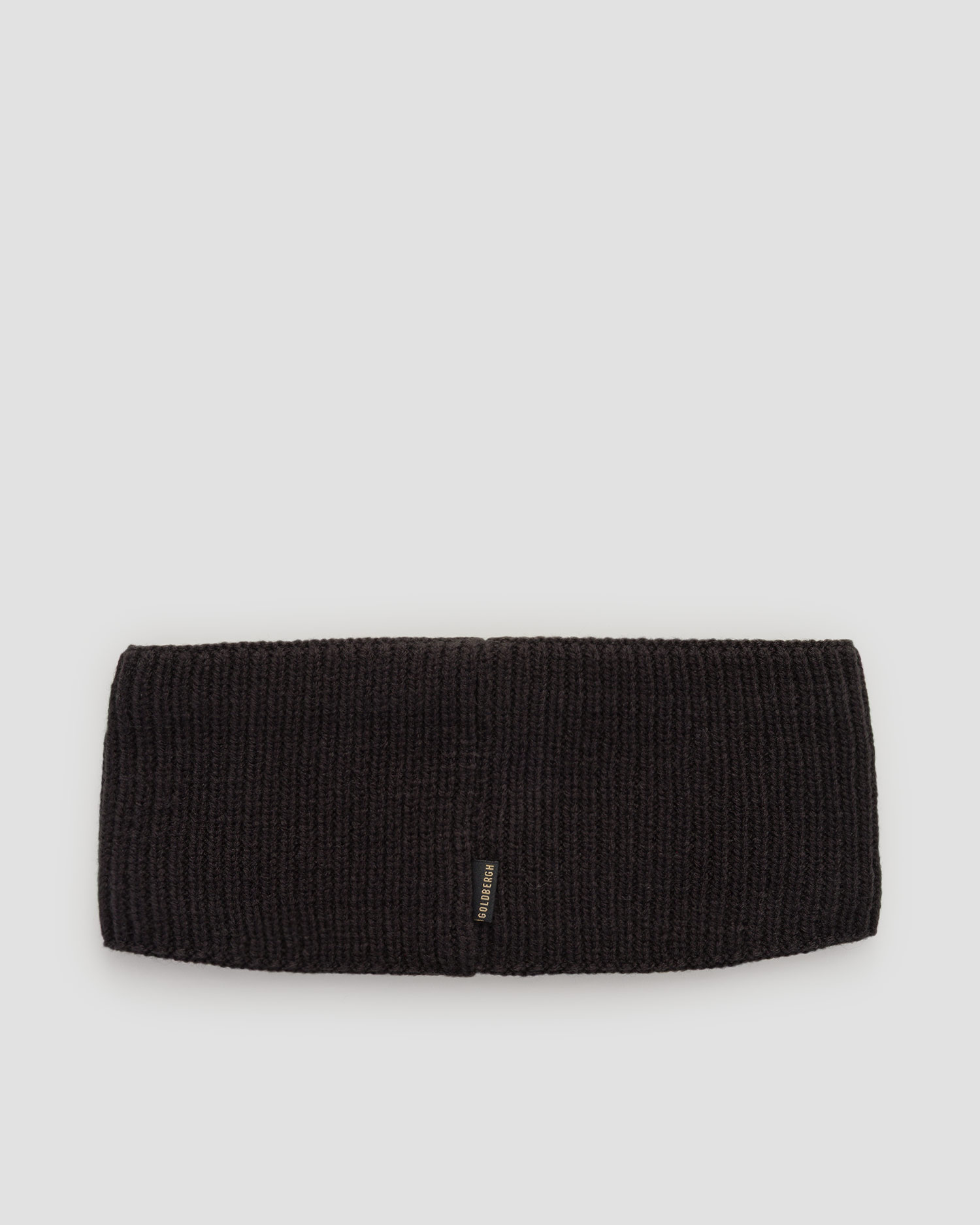 Women's woollen headband Goldbergh Warmth black