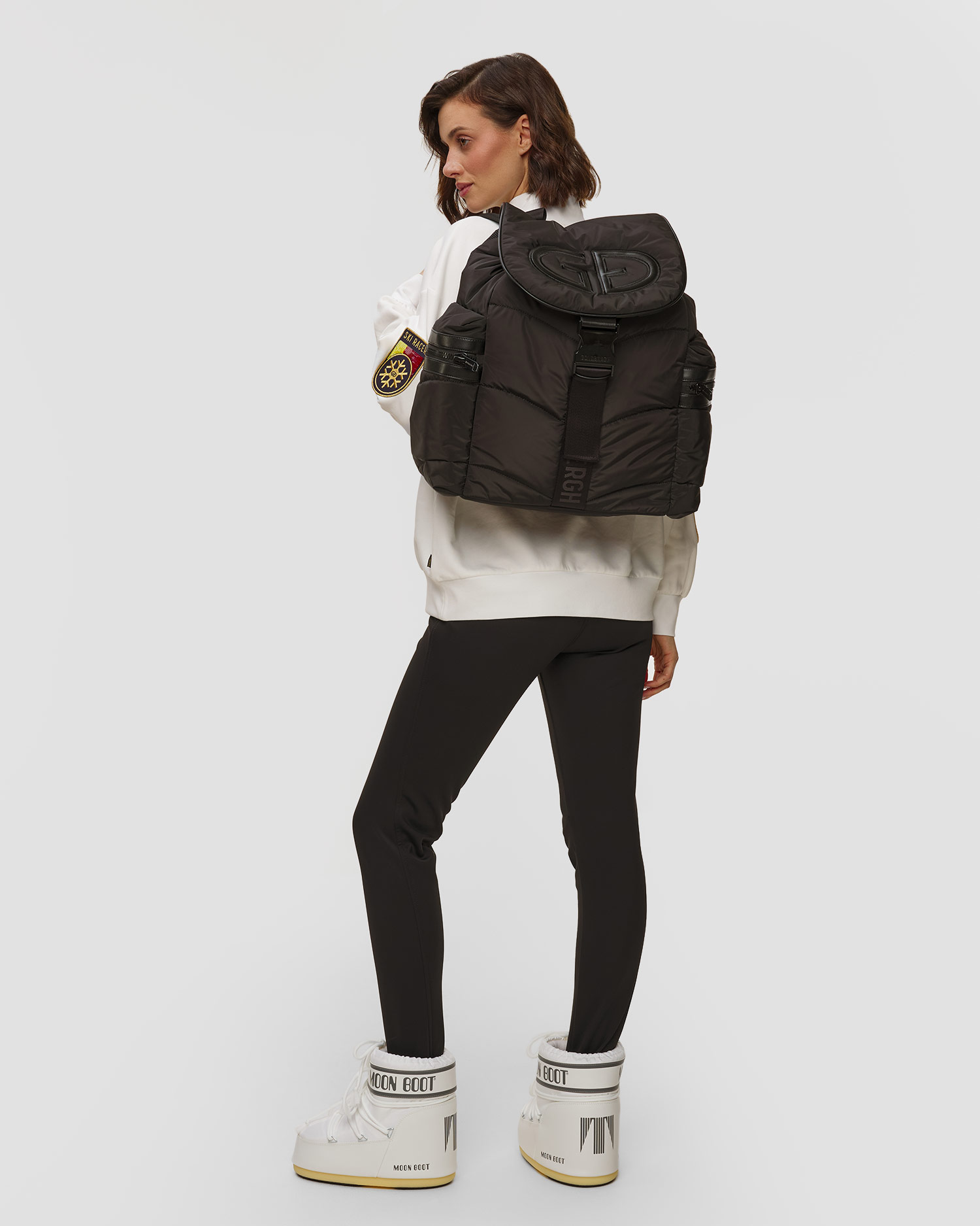 Rucsac pentru femei Goldbergh Bijou negru