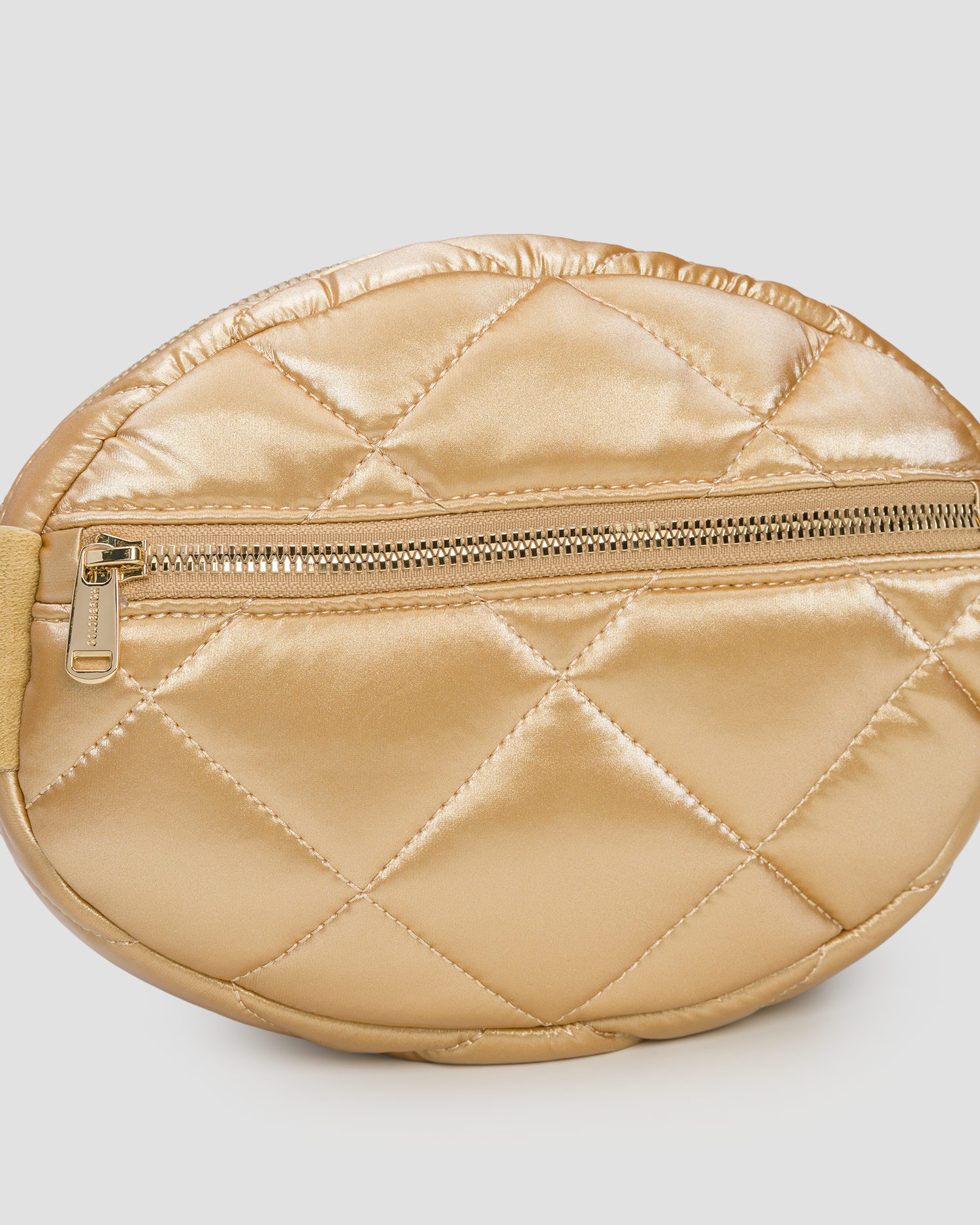 Sac banane doré pour femmes Goldbergh French