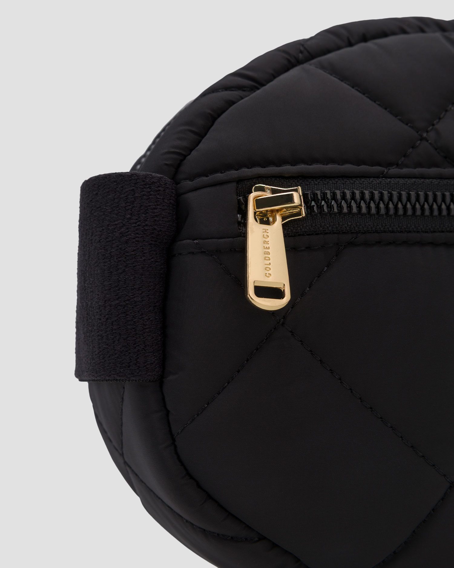 Sac banane noir pour femmes Goldbergh French