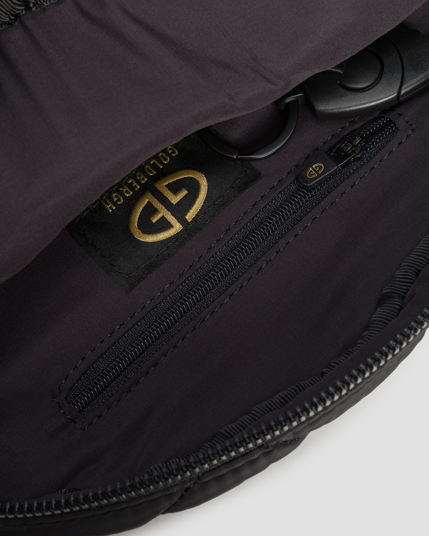 Sac banane noir pour femmes Goldbergh French