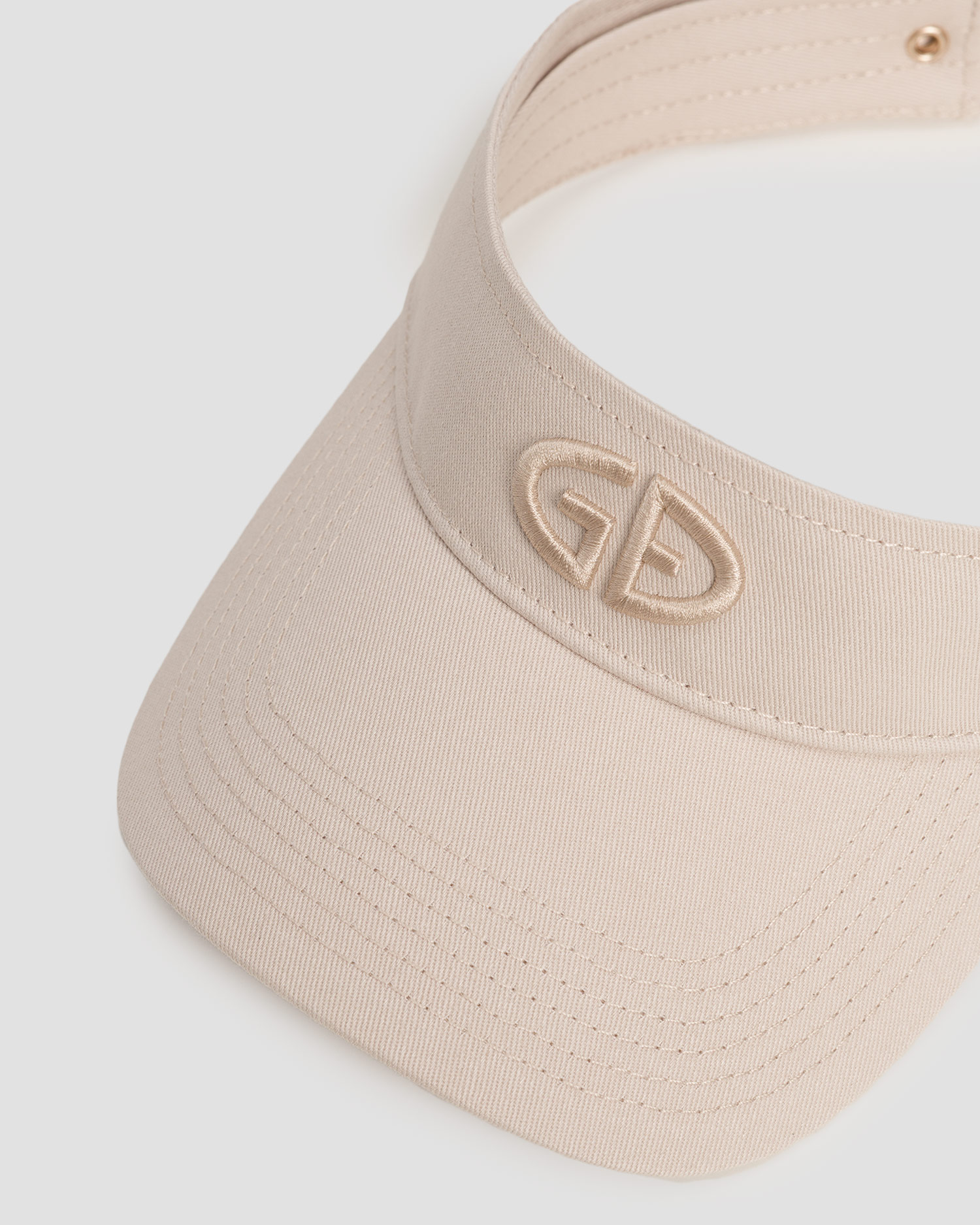 Women's visor Goldbergh Match beige