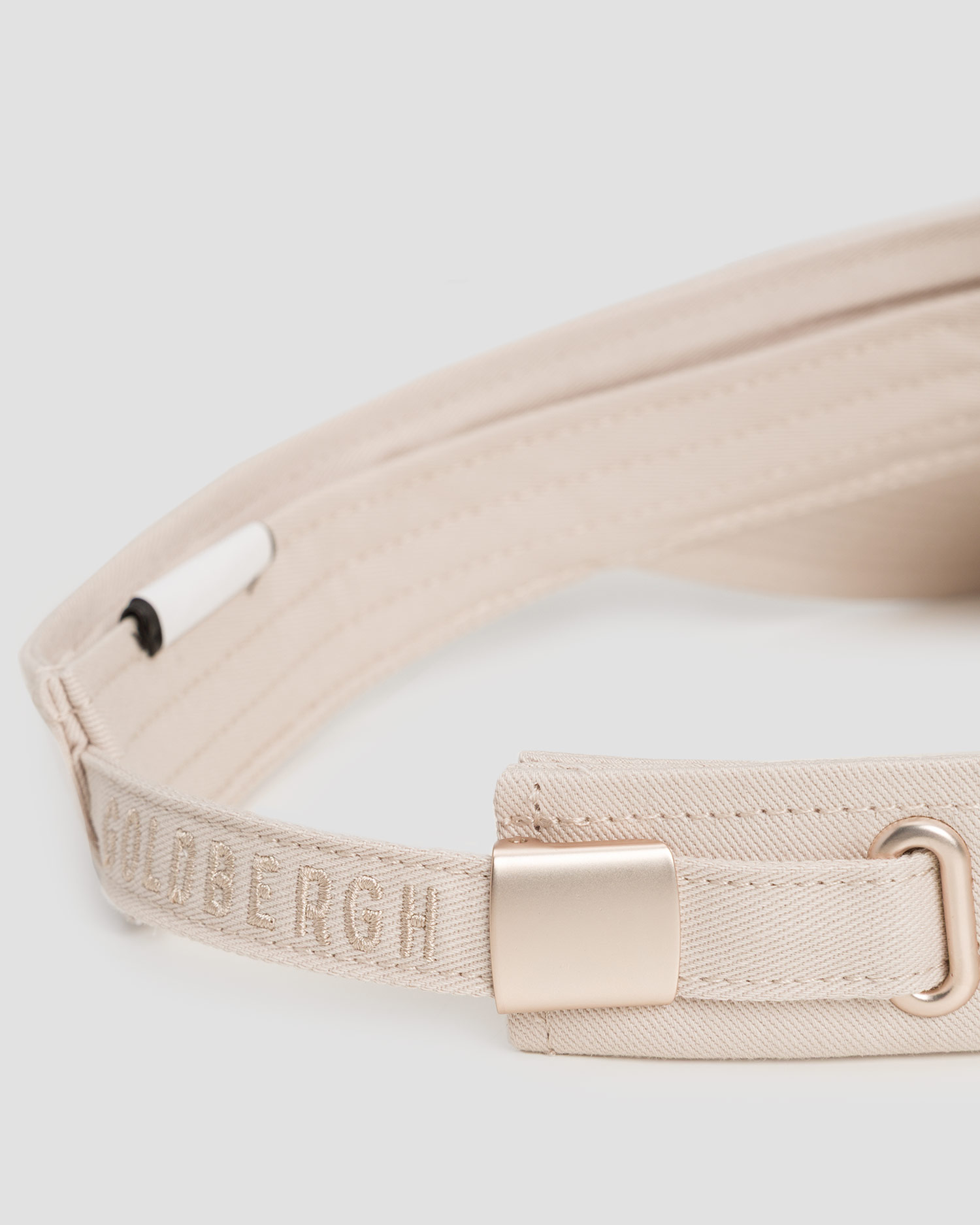 Women's visor Goldbergh Match beige