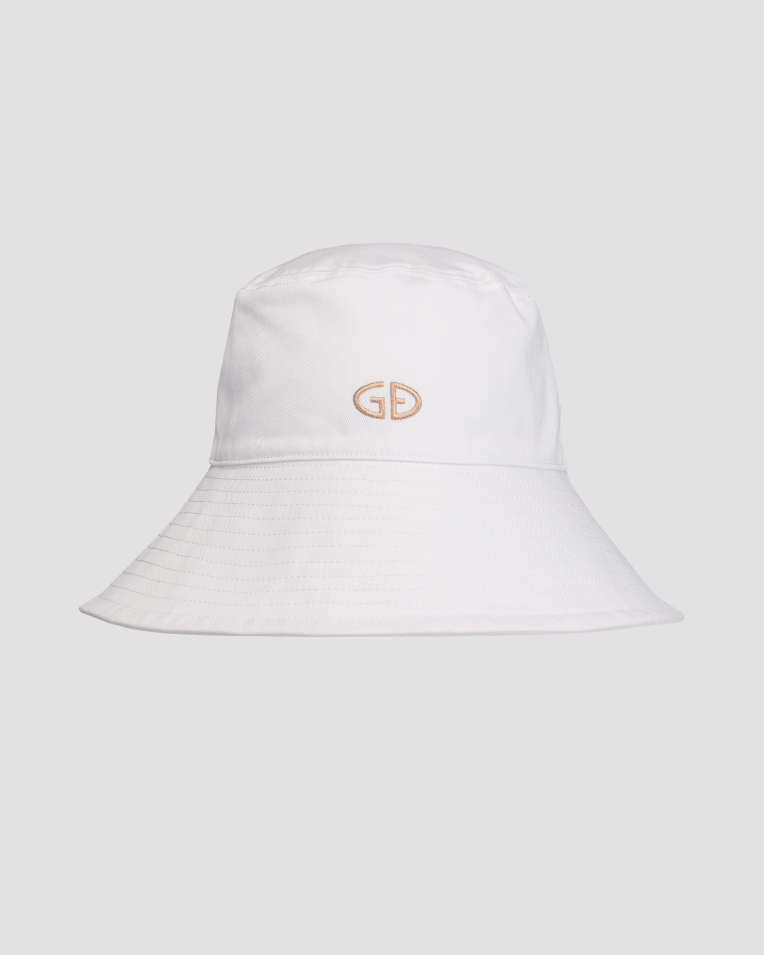 Biely bucket klobúk Goldbergh Harper