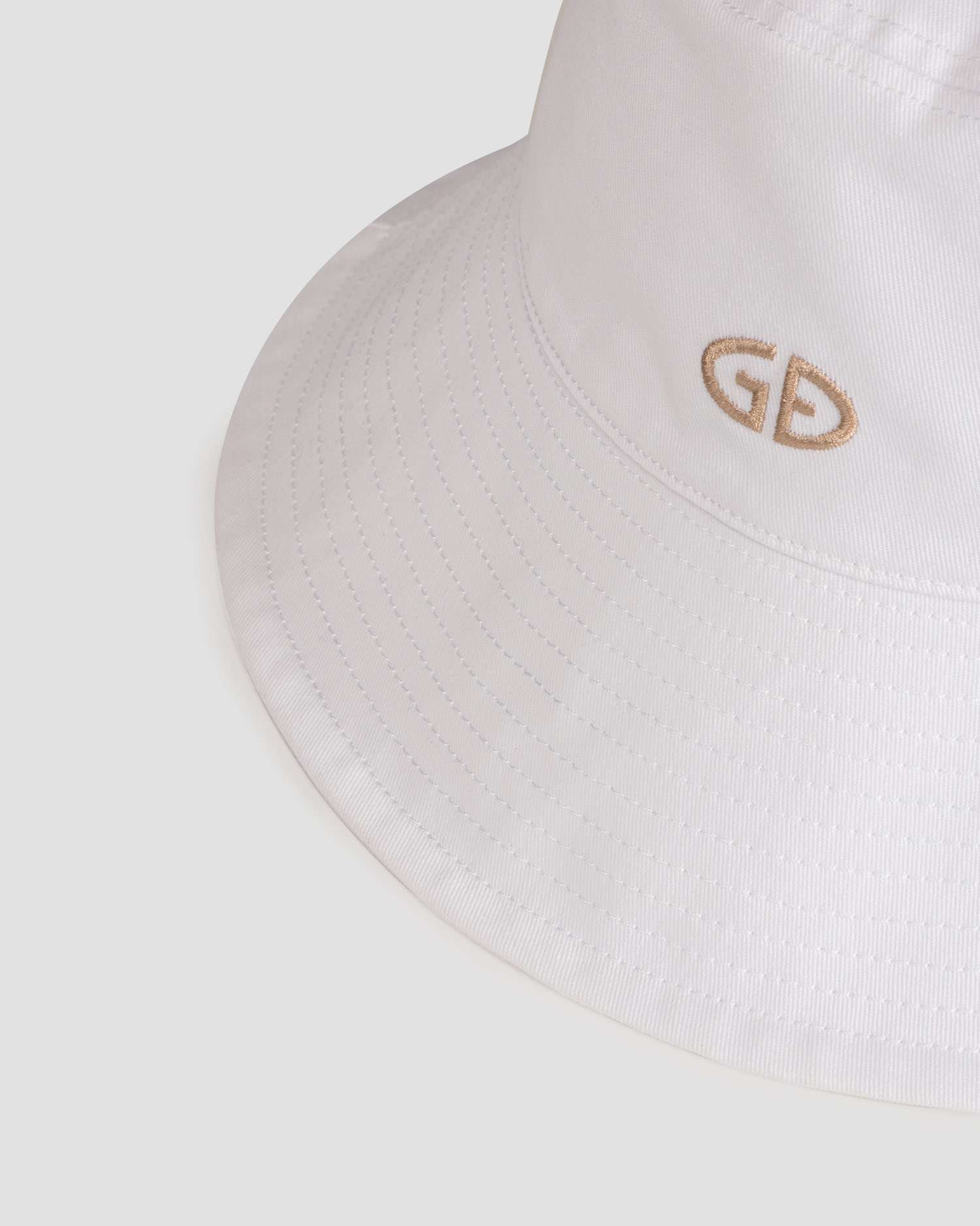 Biely bucket klobúk Goldbergh Harper