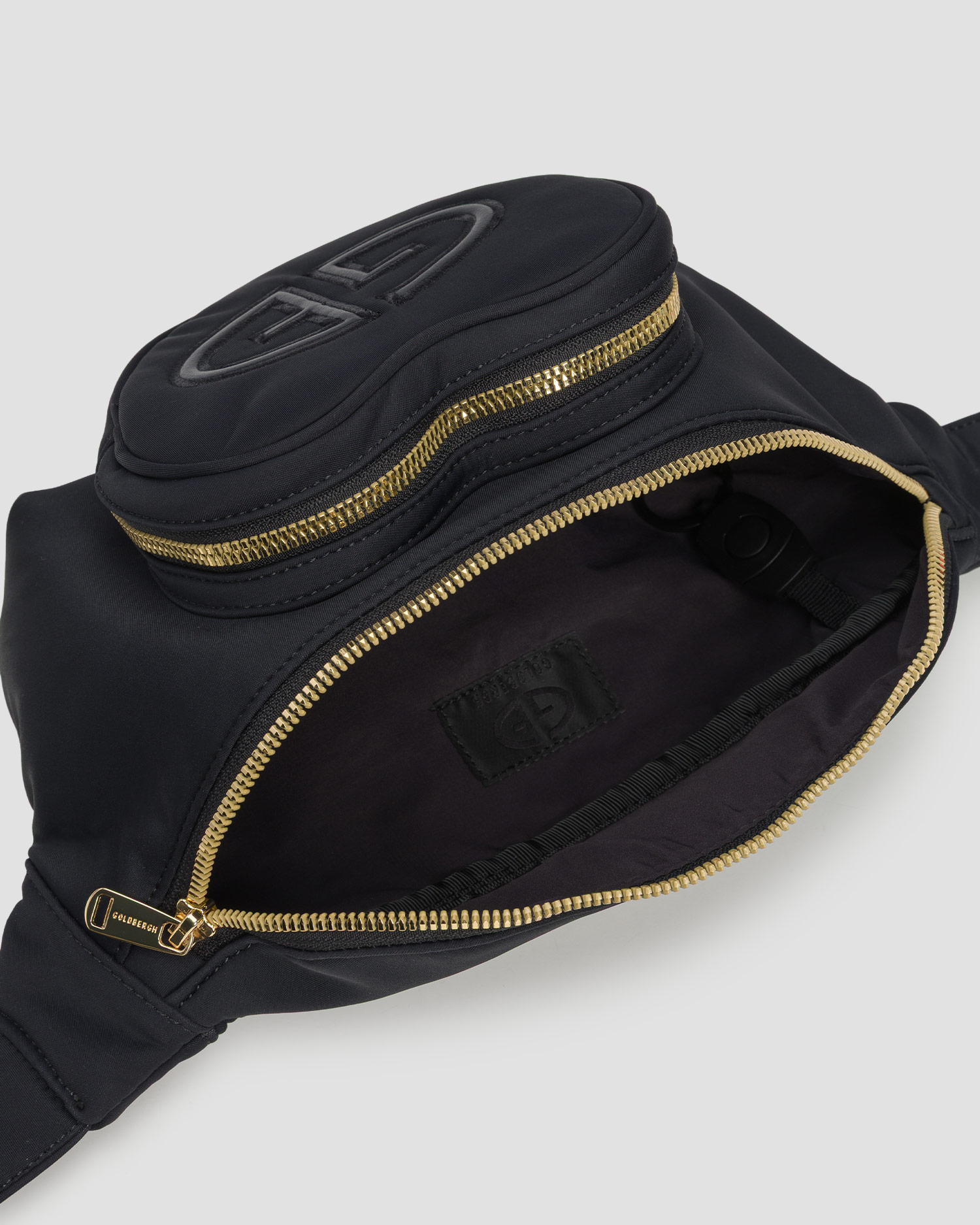 Sac banane noir pour femmes Goldbergh Octavia