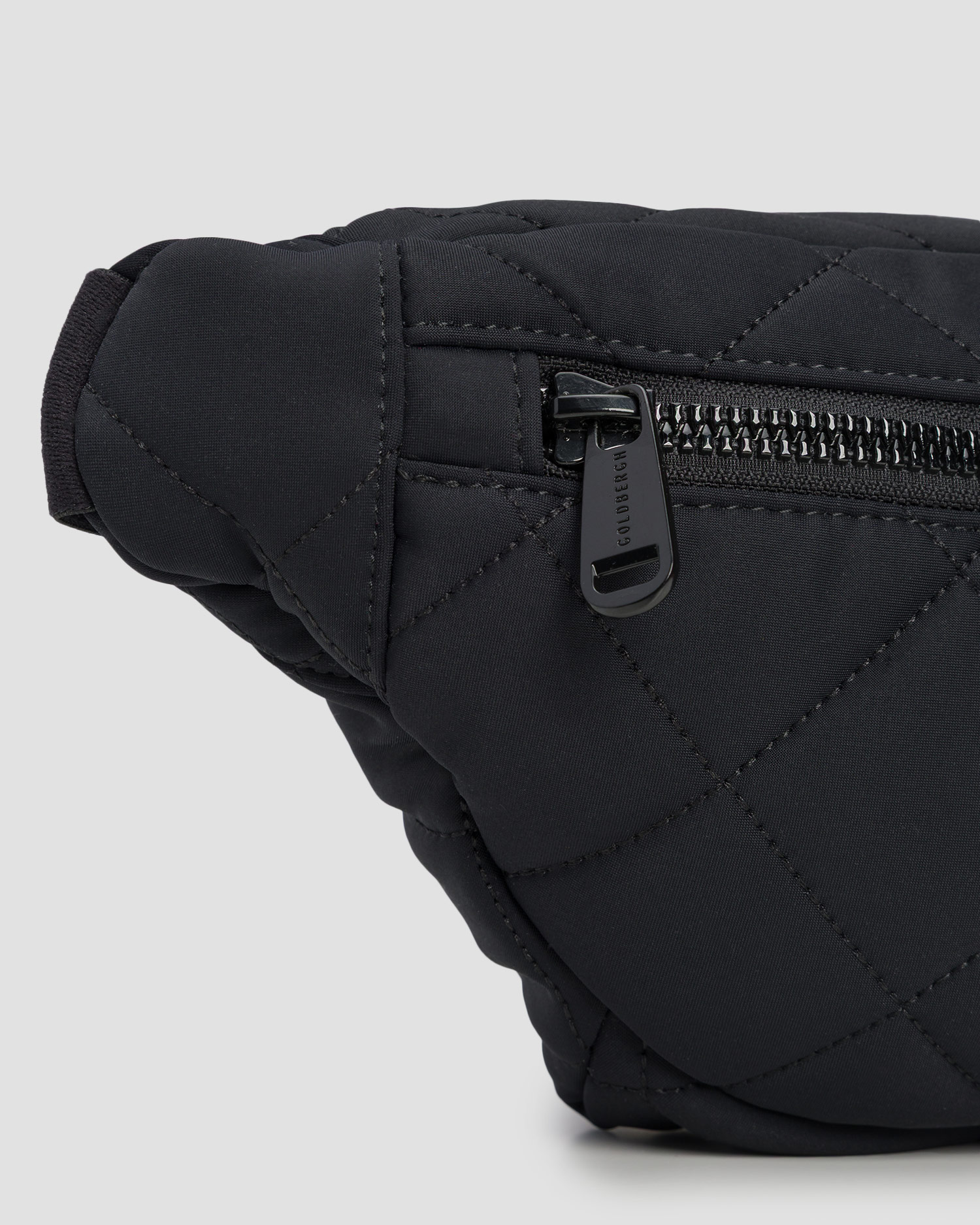 Sac banane noir pour femmes Goldbergh Col