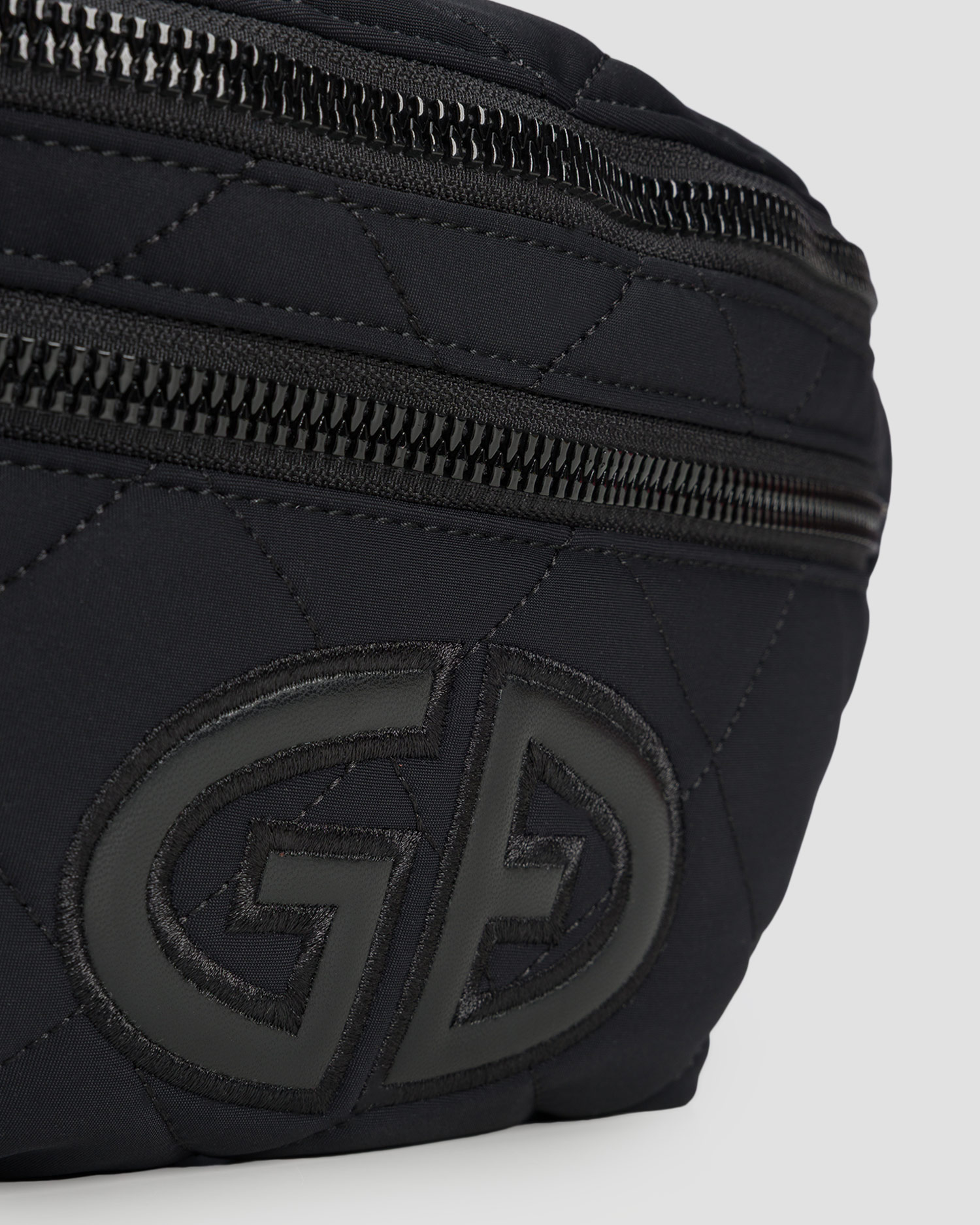 Sac banane noir pour femmes Goldbergh Col