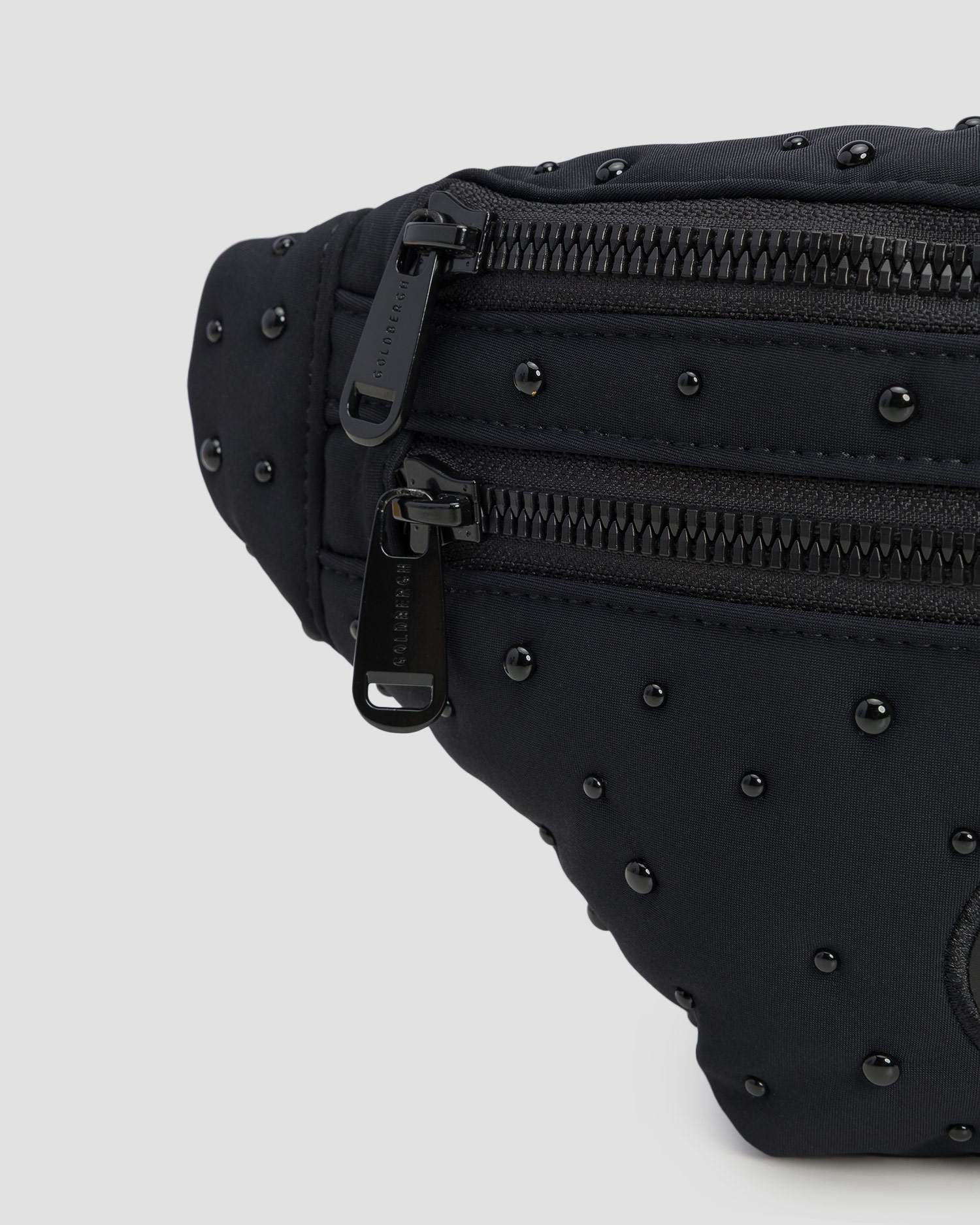 Sac banane noir pour femmes Goldbergh Fae