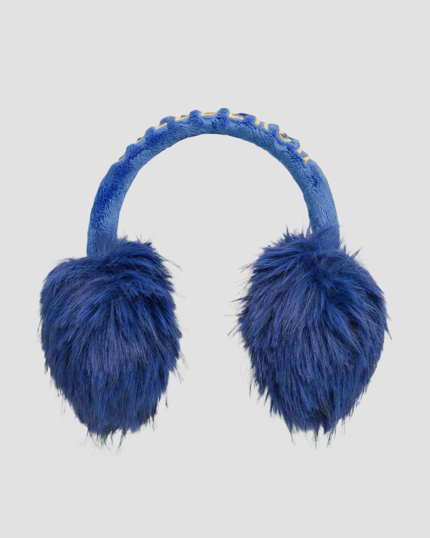 Women's earmuffs Goldbergh Fluffy blue, Color/Pattern: Niebieski
