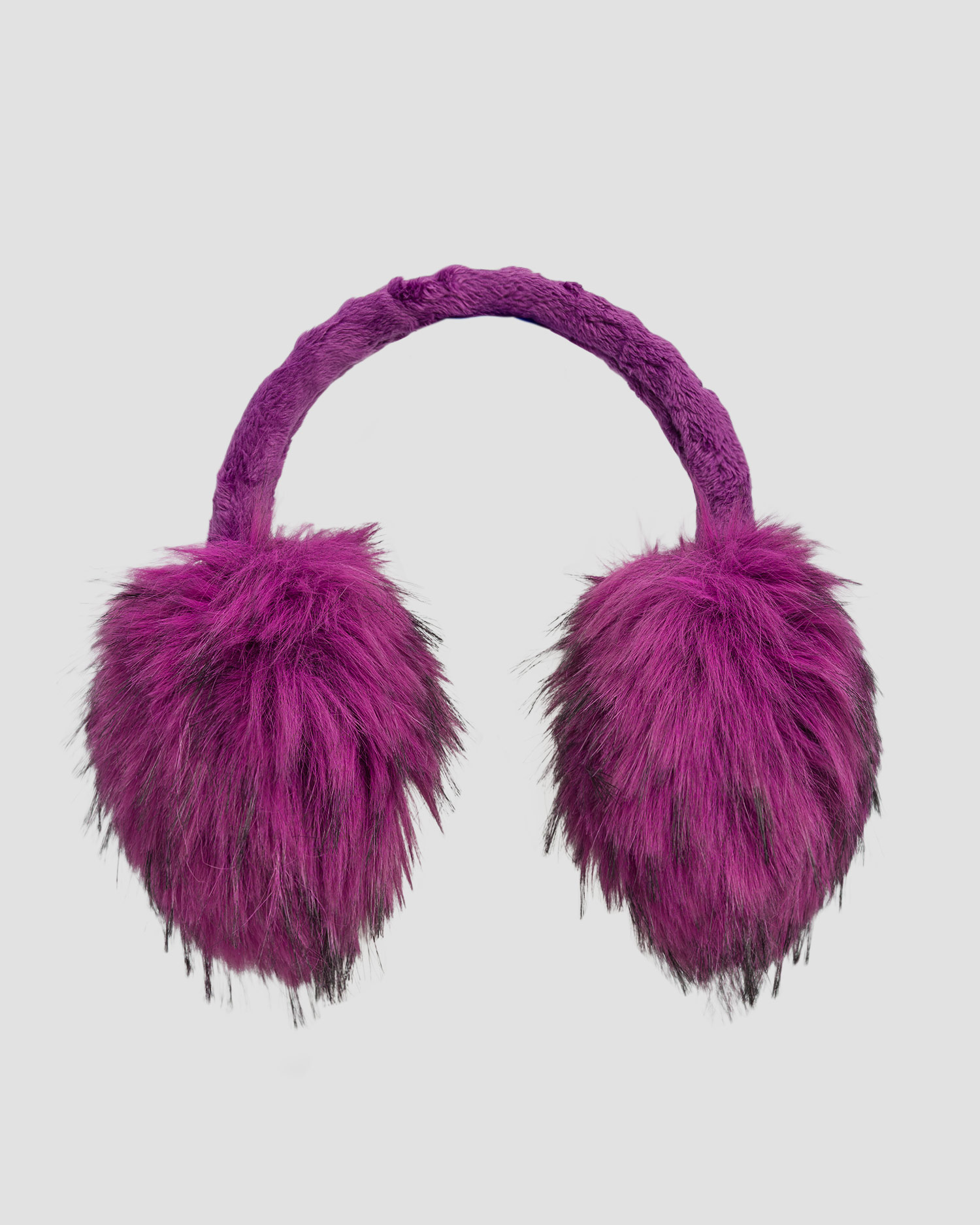 Women's earmuffs Goldbergh Fluffy purple, Color/Pattern: Fioletowy