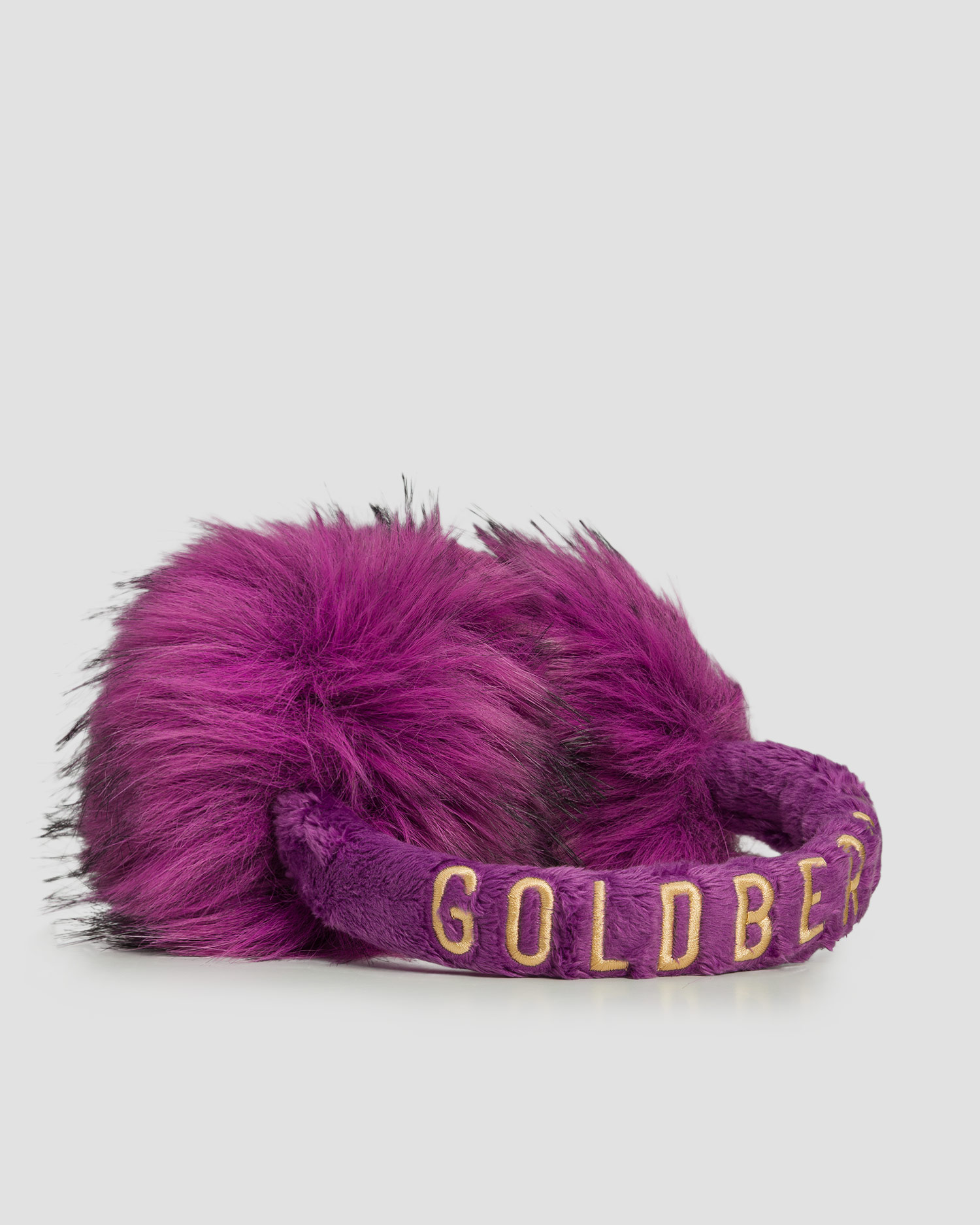 Women's earmuffs Goldbergh Fluffy purple