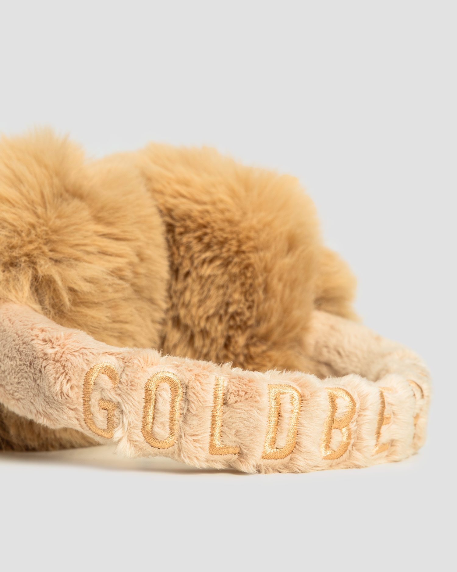 Women's earmuffs Goldbergh Fluffy beige
