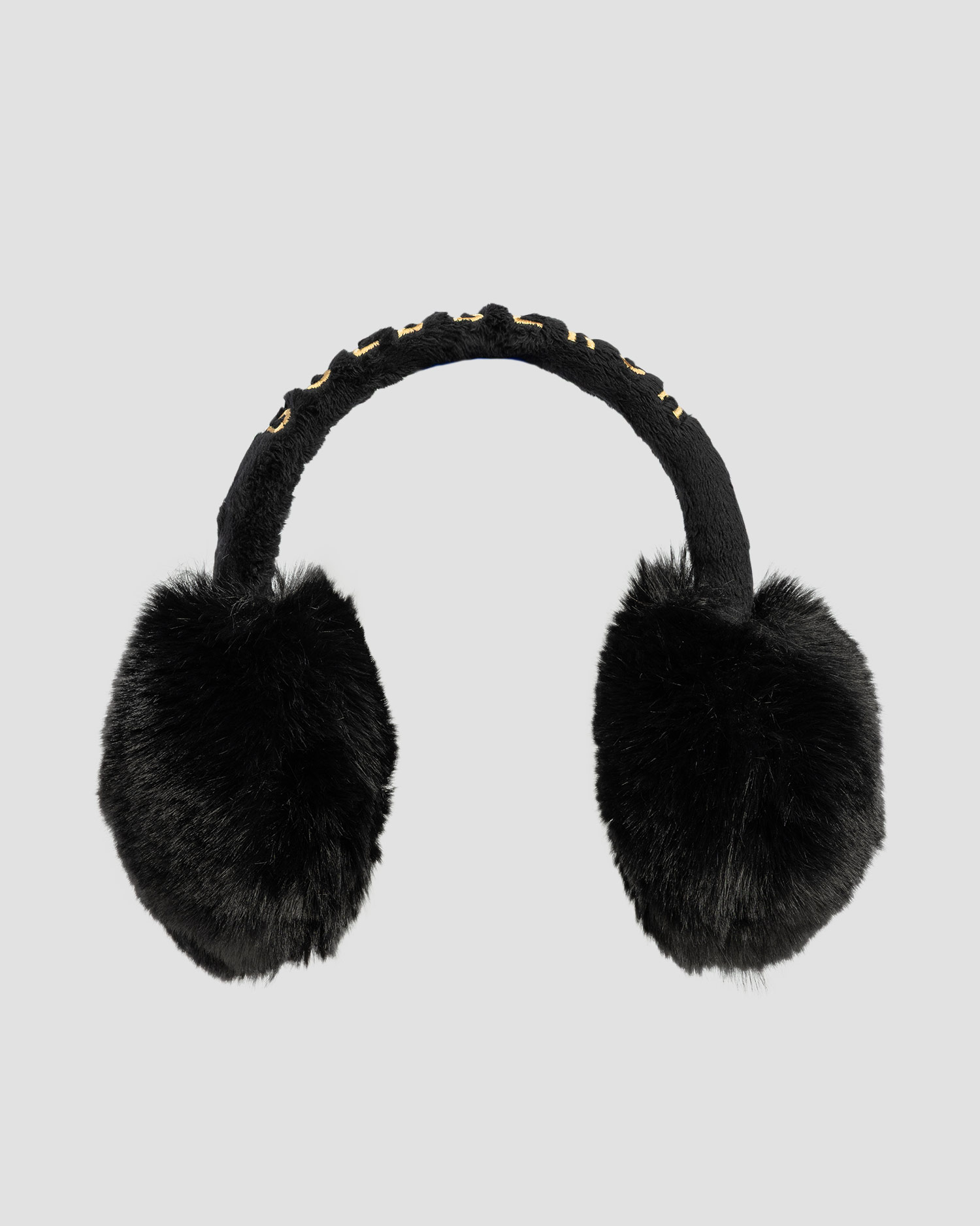 Women's earmuffs Goldbergh Fluffy black