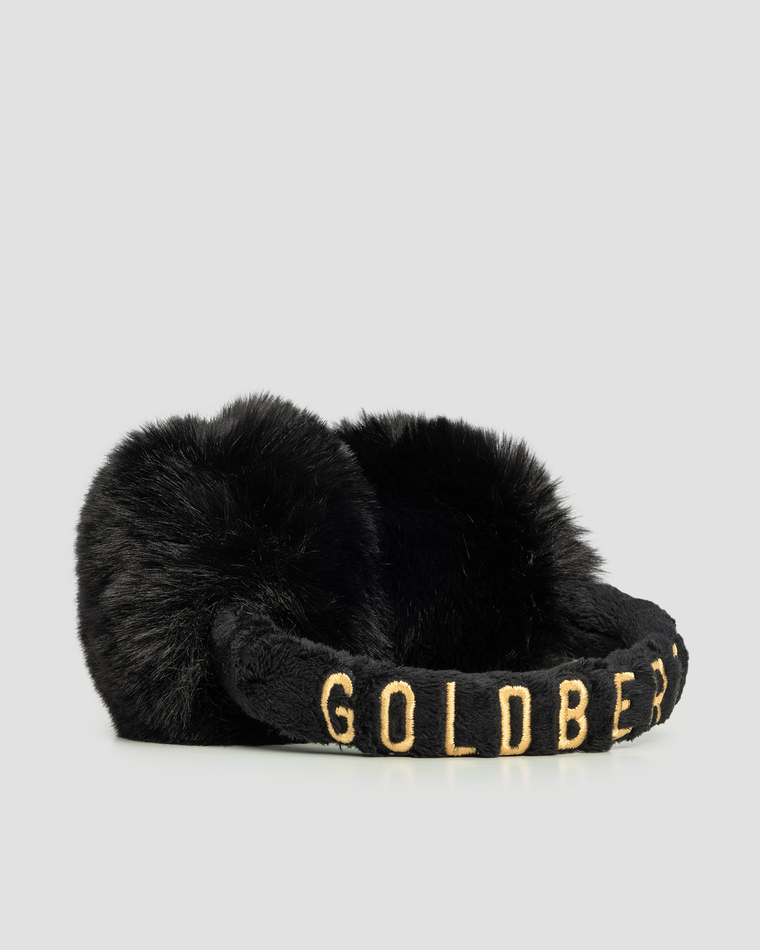 Women's earmuffs Goldbergh Fluffy black