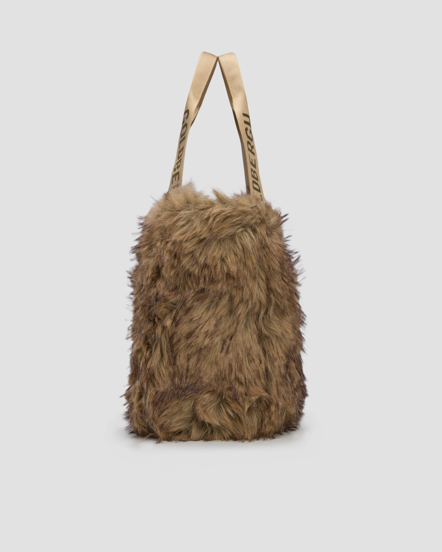 Sac shopper caramel pour femmes Goldbergh Mia