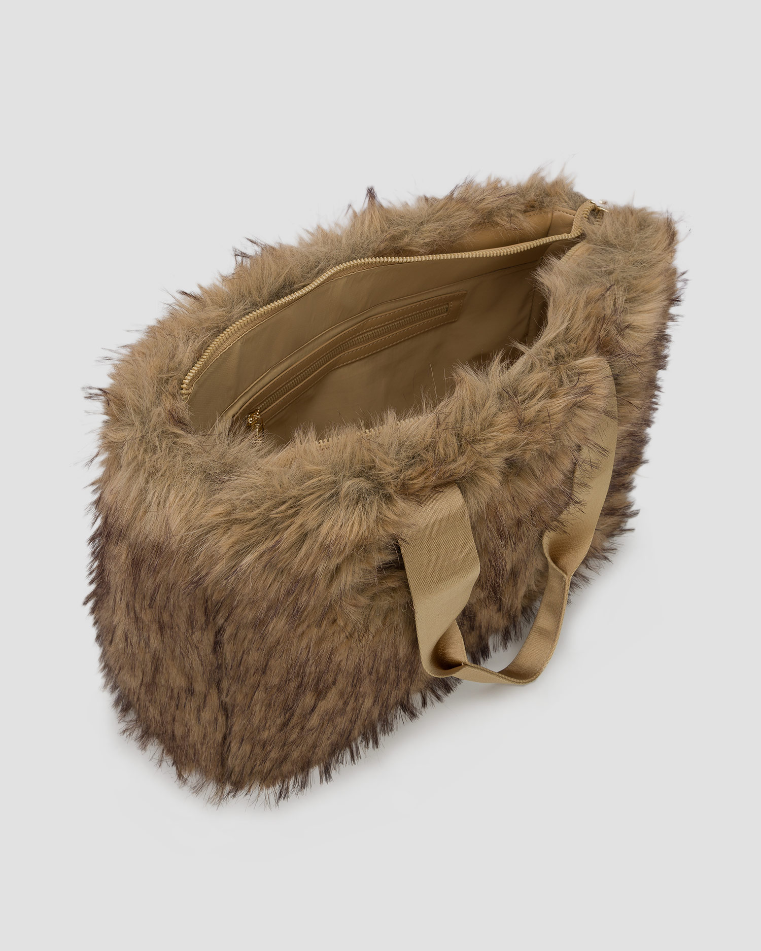 Sac shopper caramel pour femmes Goldbergh Mia