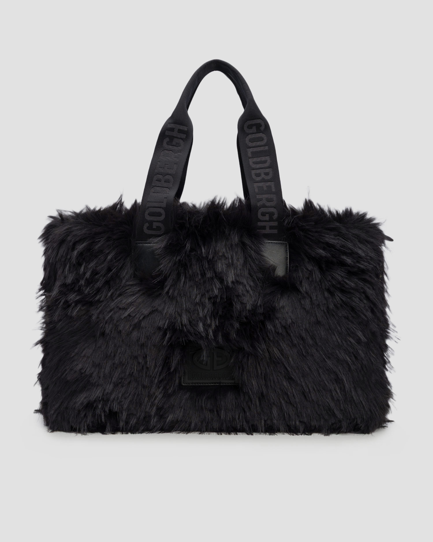 Sac shopper noir pour femmes Goldbergh Mia
