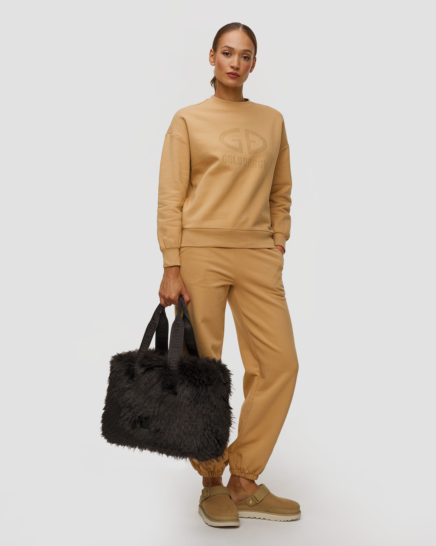 Women's shopper bag Goldbergh Mia black