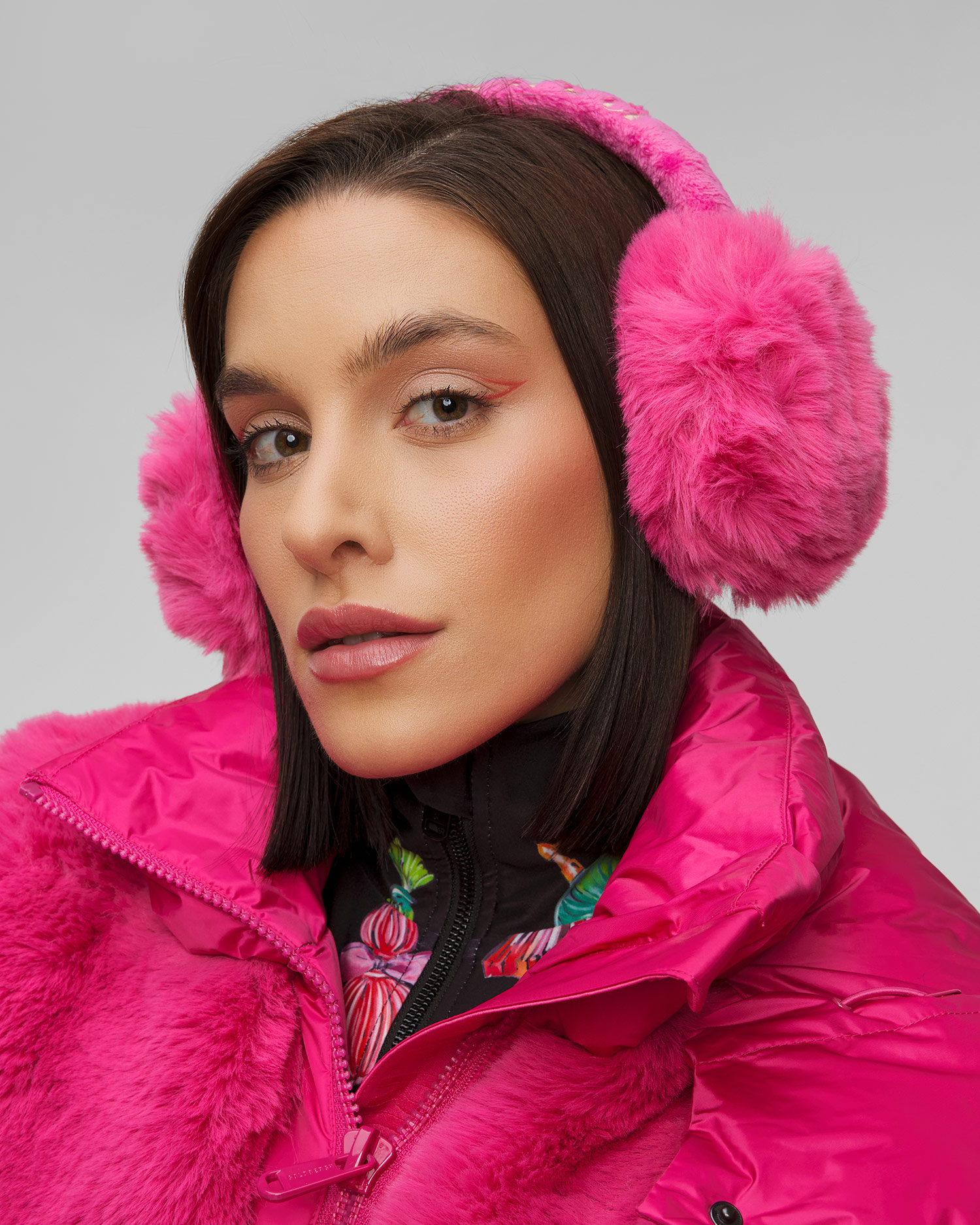 Paraorecchie di pelliccia Goldbergh Fluffy