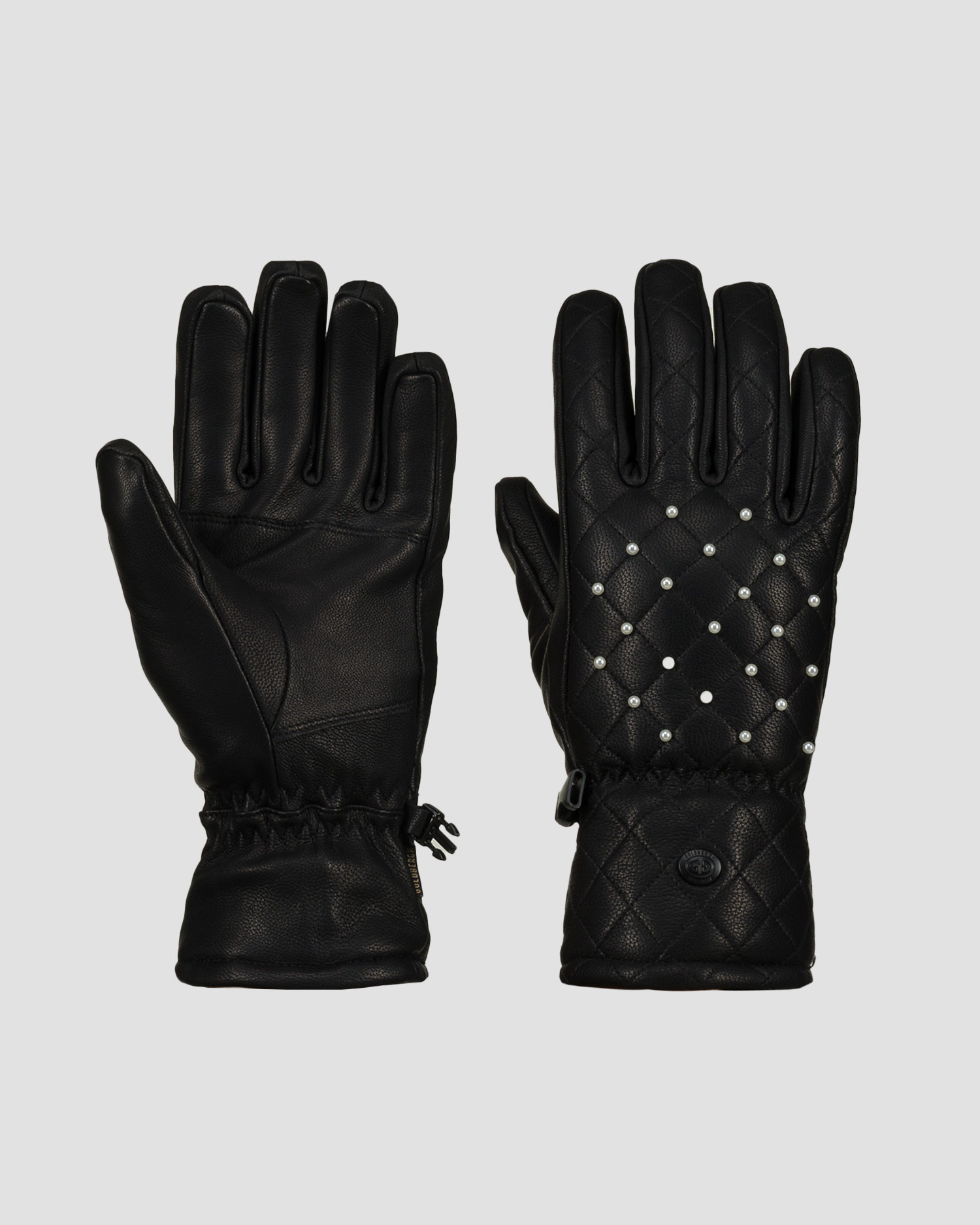 Guanti da sci Goldbergh Cherish, Colore/Disegno: Czarny