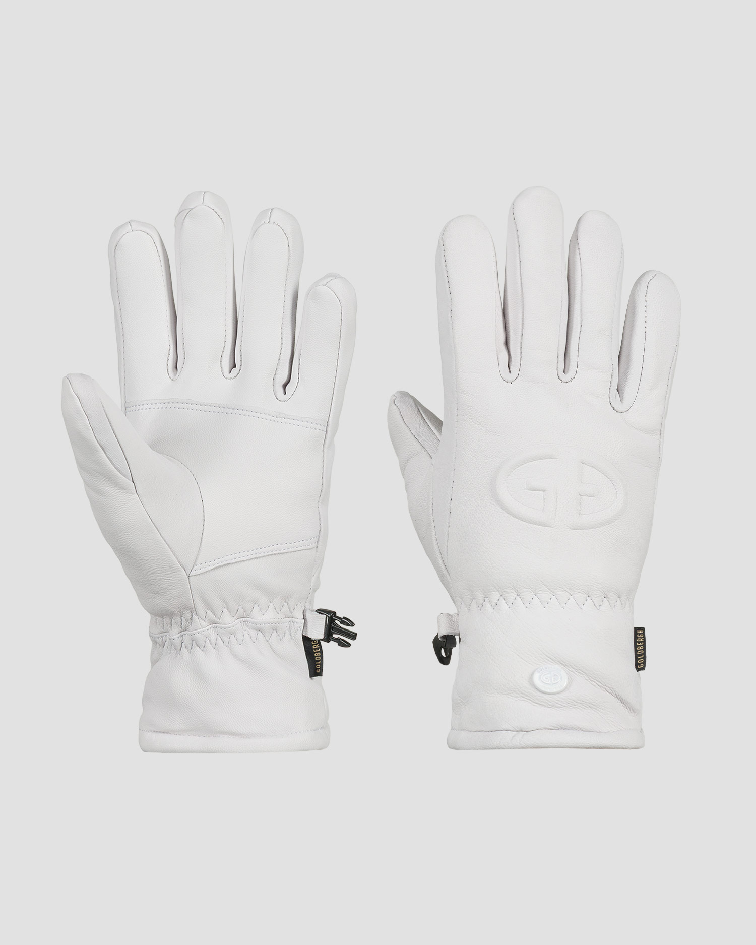 Gants de ski blancs pour femmes Goldbergh Freeze