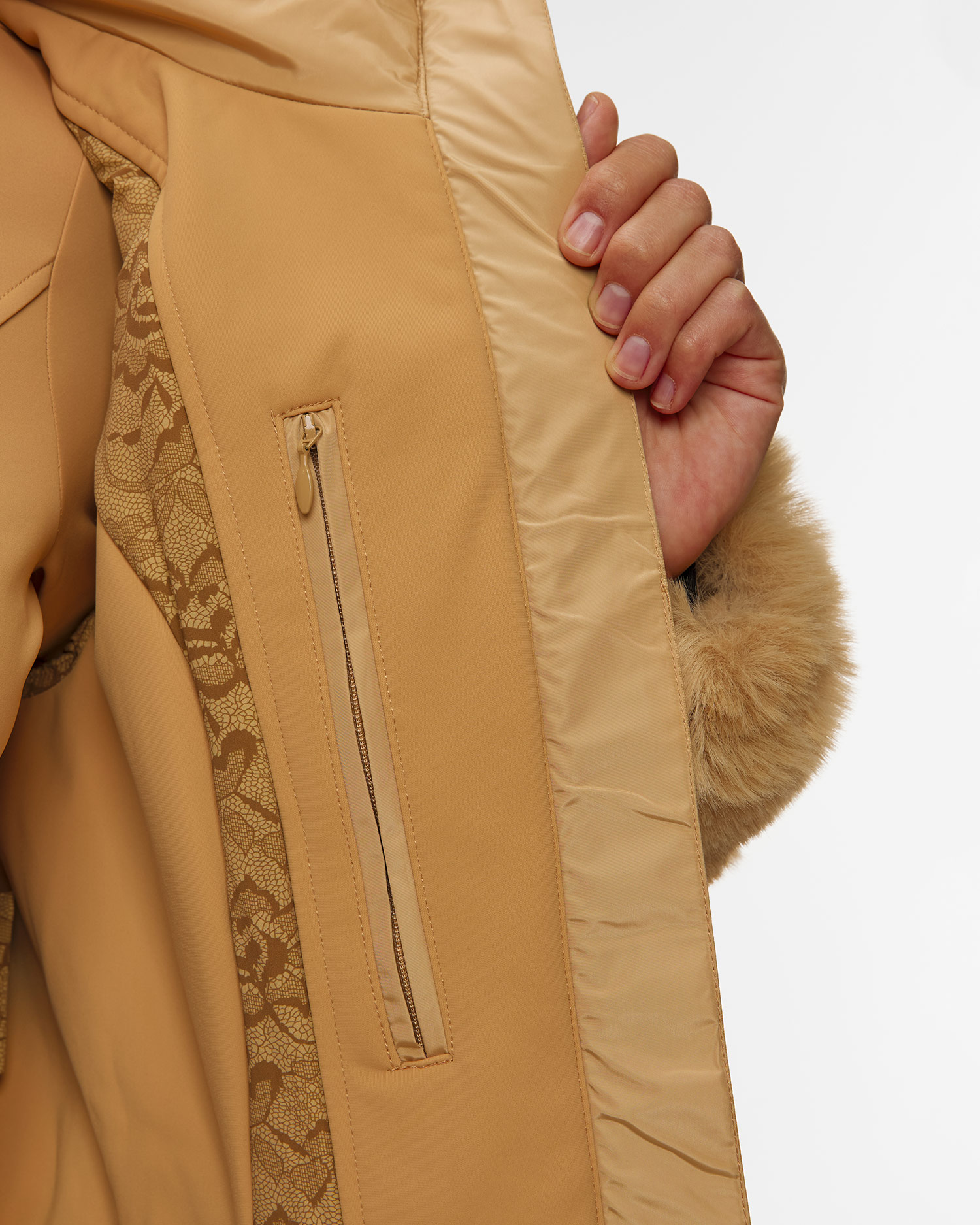 Dámska lyžiarska bunda Goldbergh GOLD Exclusive Prezioso