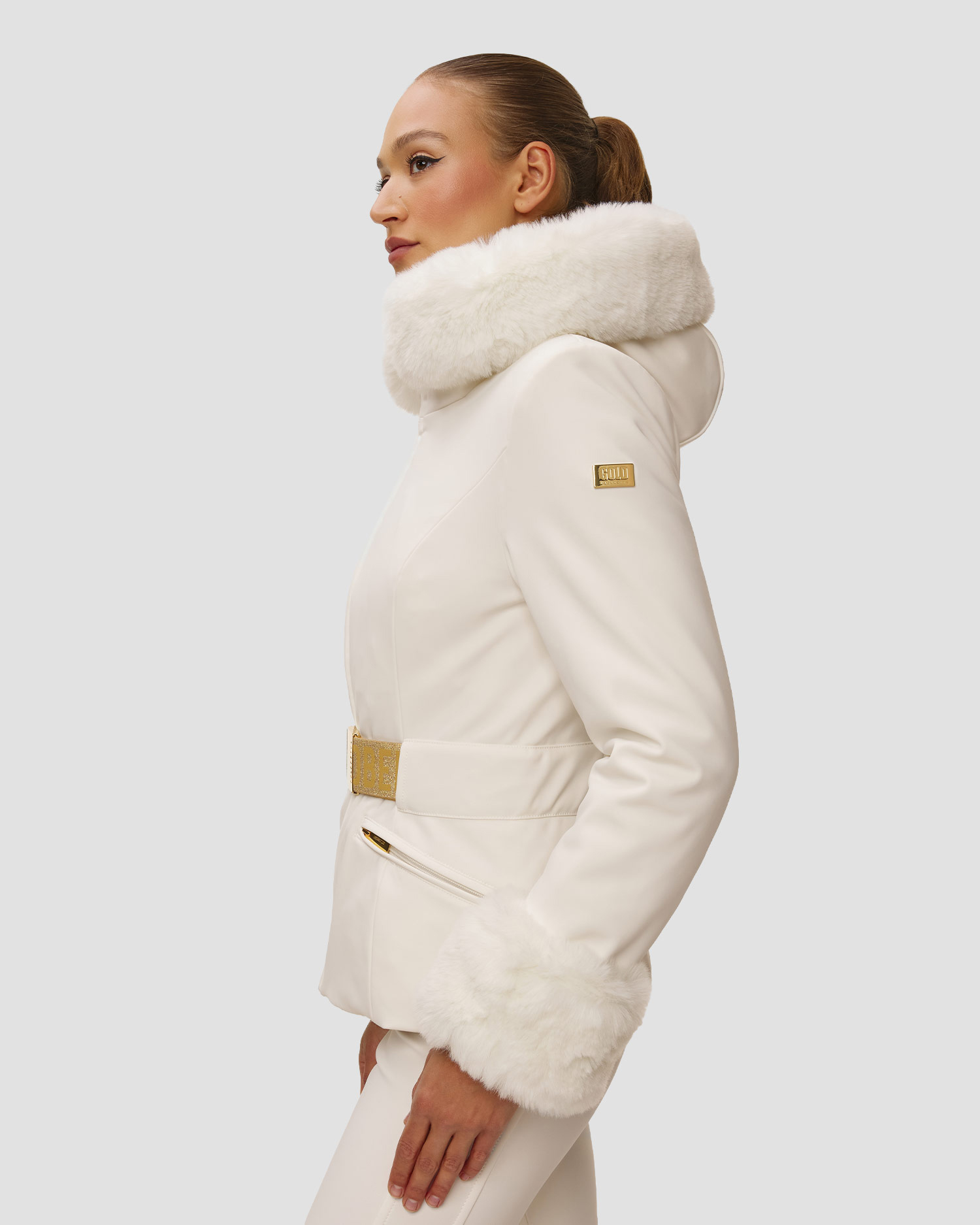 Women's ski jacket Goldbergh GOLD Exclusive Prezioso