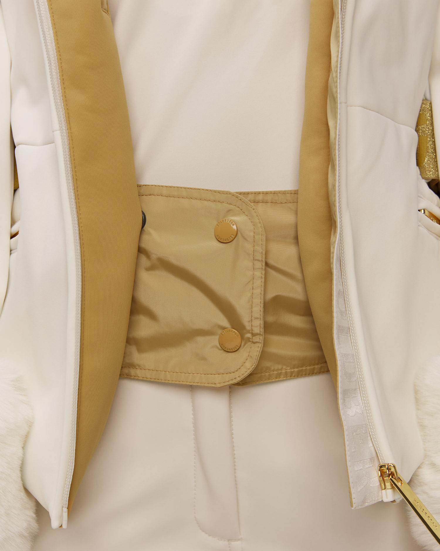 Women's ski jacket Goldbergh GOLD Exclusive Prezioso