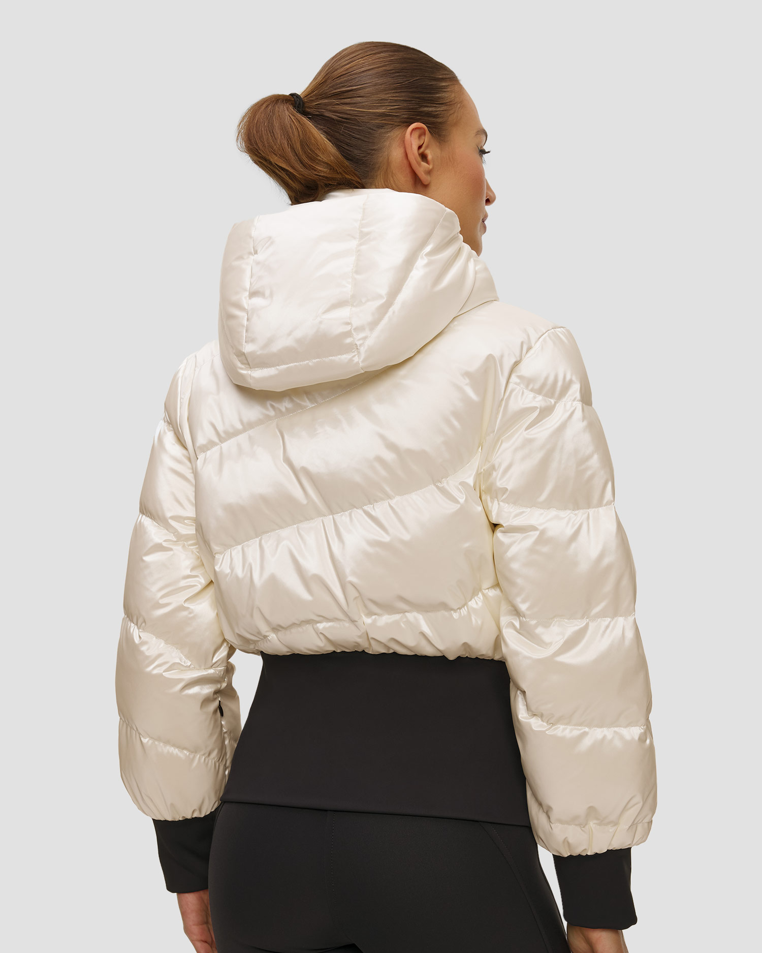 Šampanská lyžiarska páperová bunda Goldbergh GOLD Exclusive Fusilli