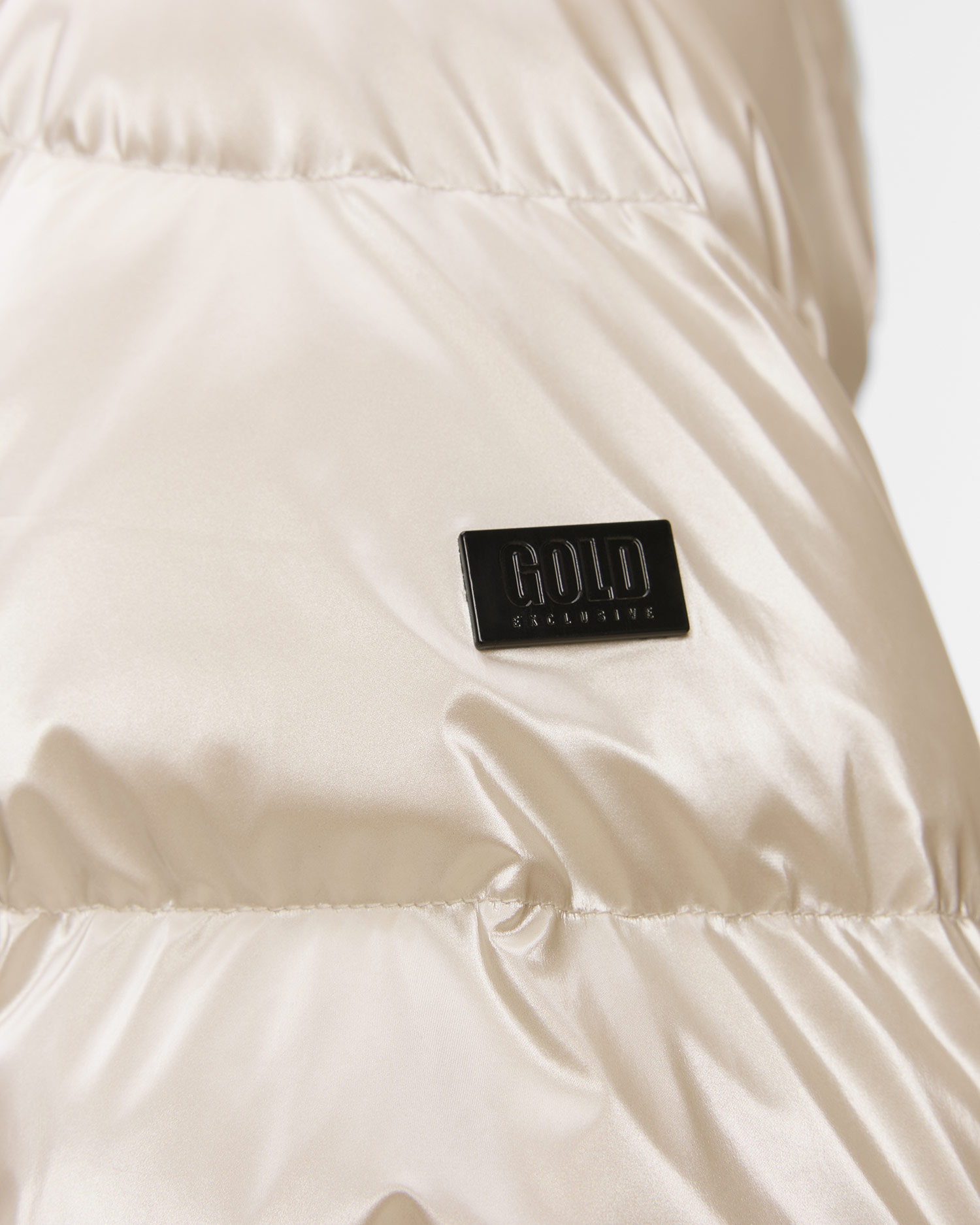 Šampanská lyžiarska páperová bunda Goldbergh GOLD Exclusive Fusilli