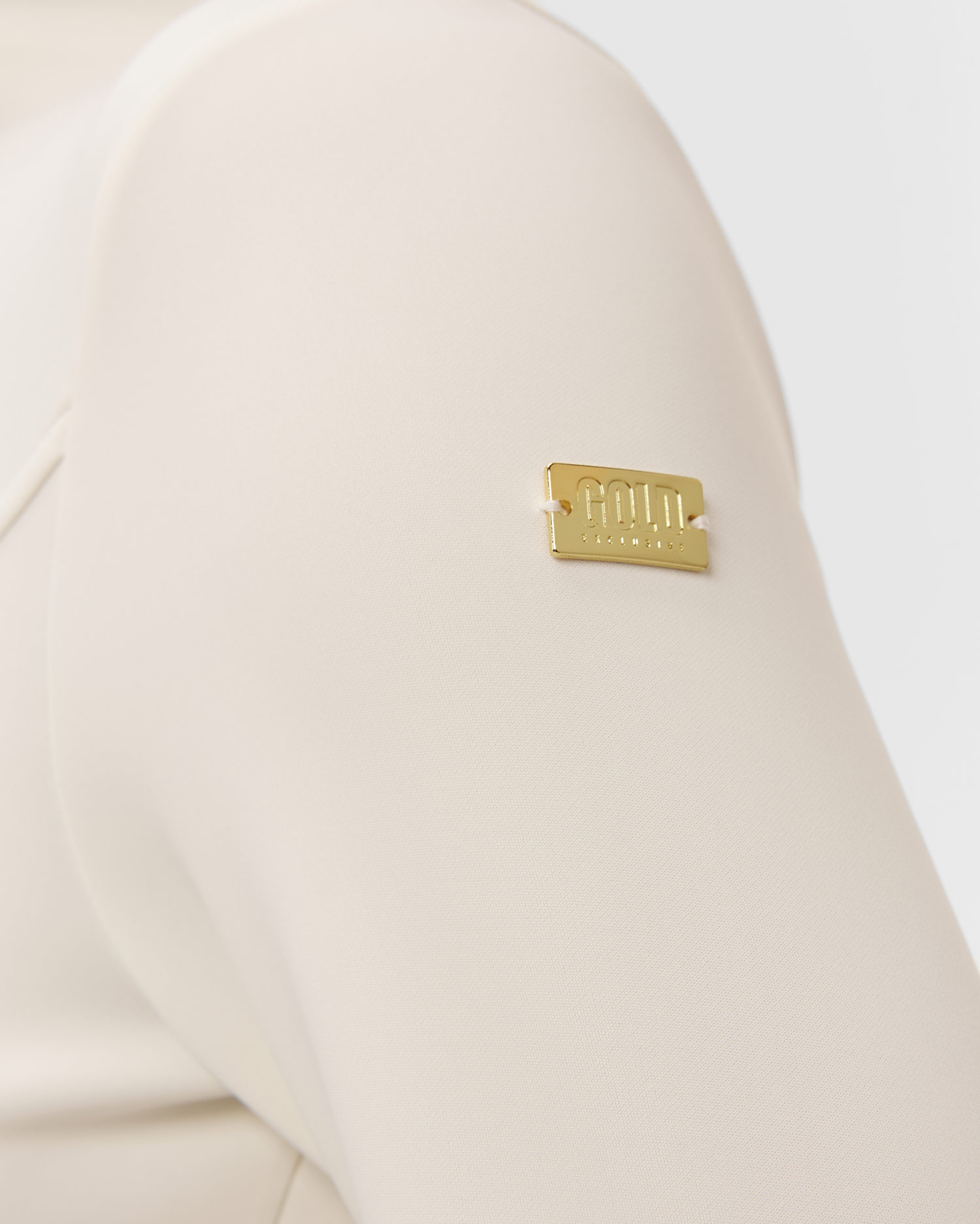 Dámsky krémový lyžiarsky rolák Goldbergh GOLD Exclusive Rosalia