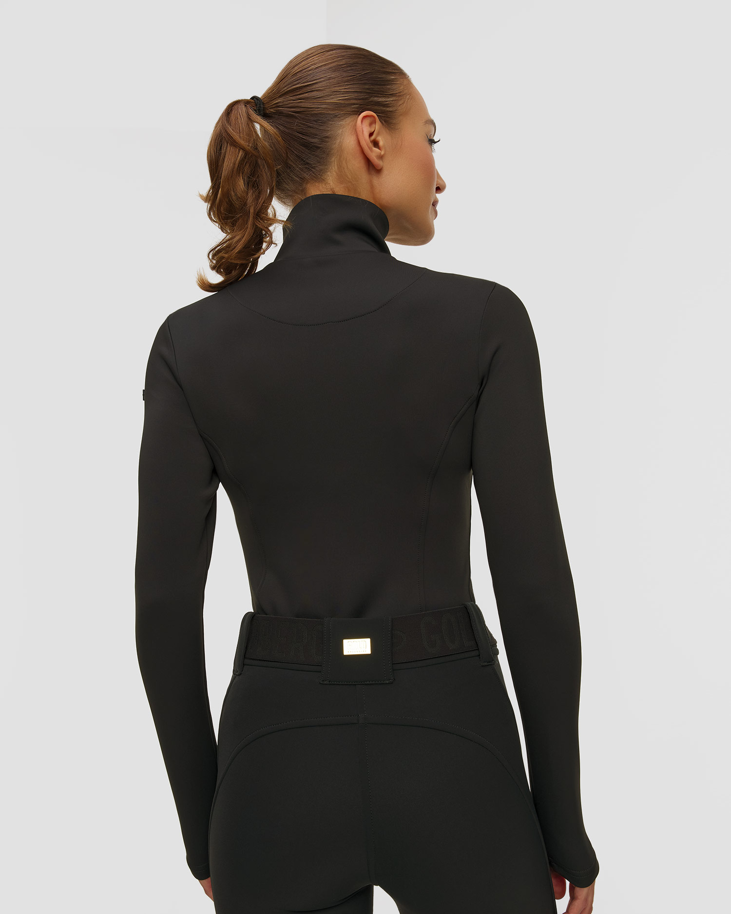 Dámsky čierny lyžiarsky rolák Goldbergh GOLD Exclusive Rosalia