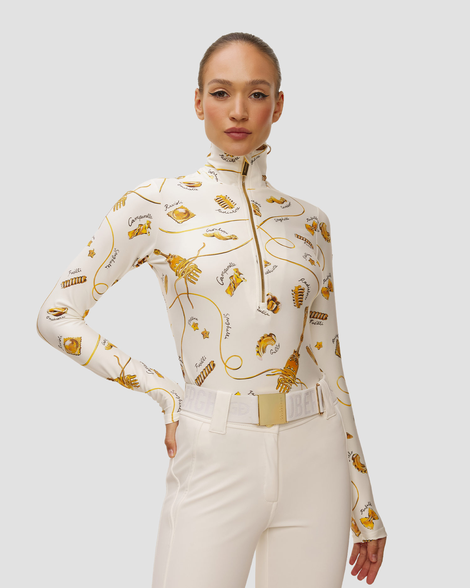 Dámsky lyžiarsky rolák Goldbergh GOLD Exclusive Farfalle