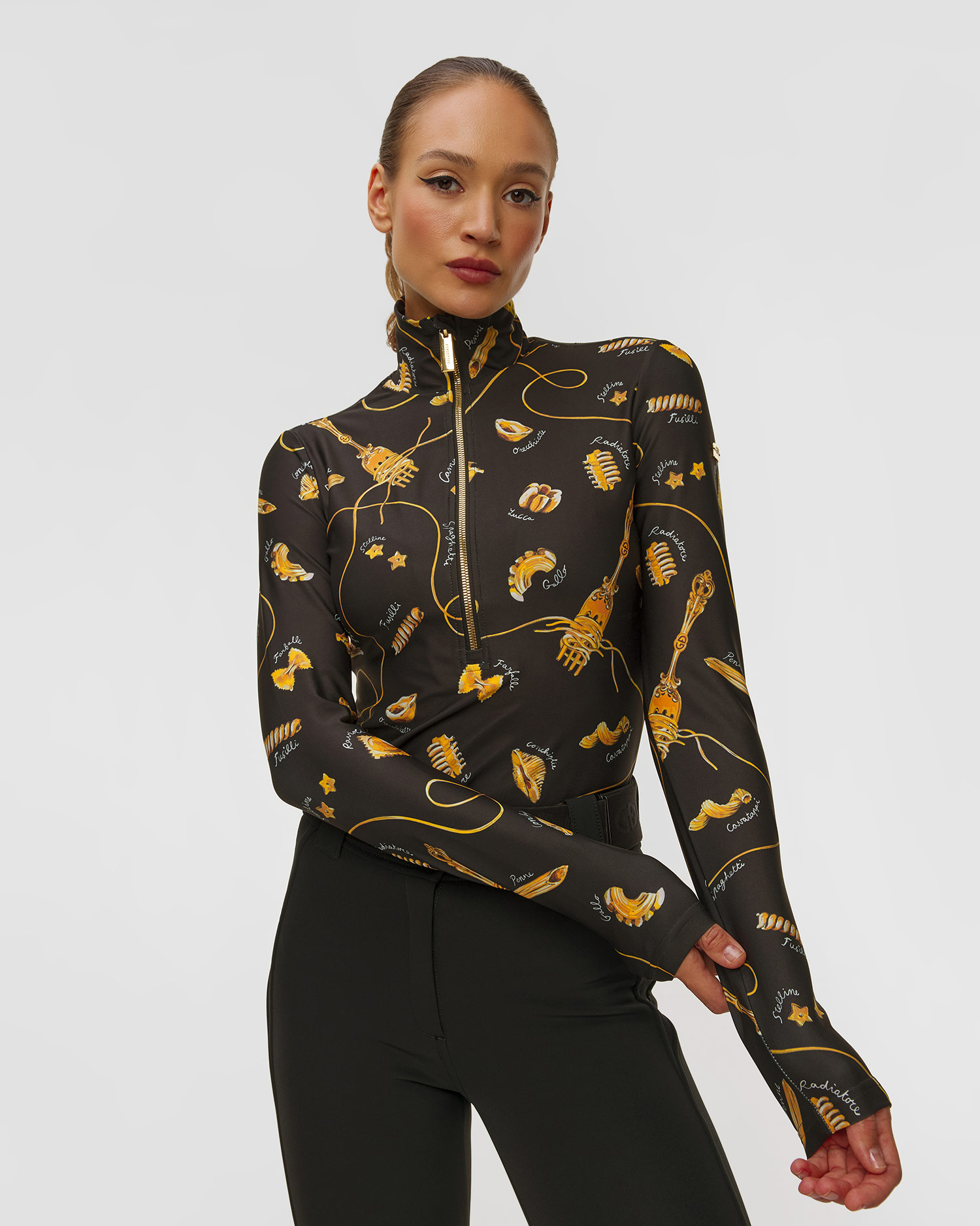 Dámsky lyžiarsky rolák Goldbergh GOLD Exclusive Farfalle