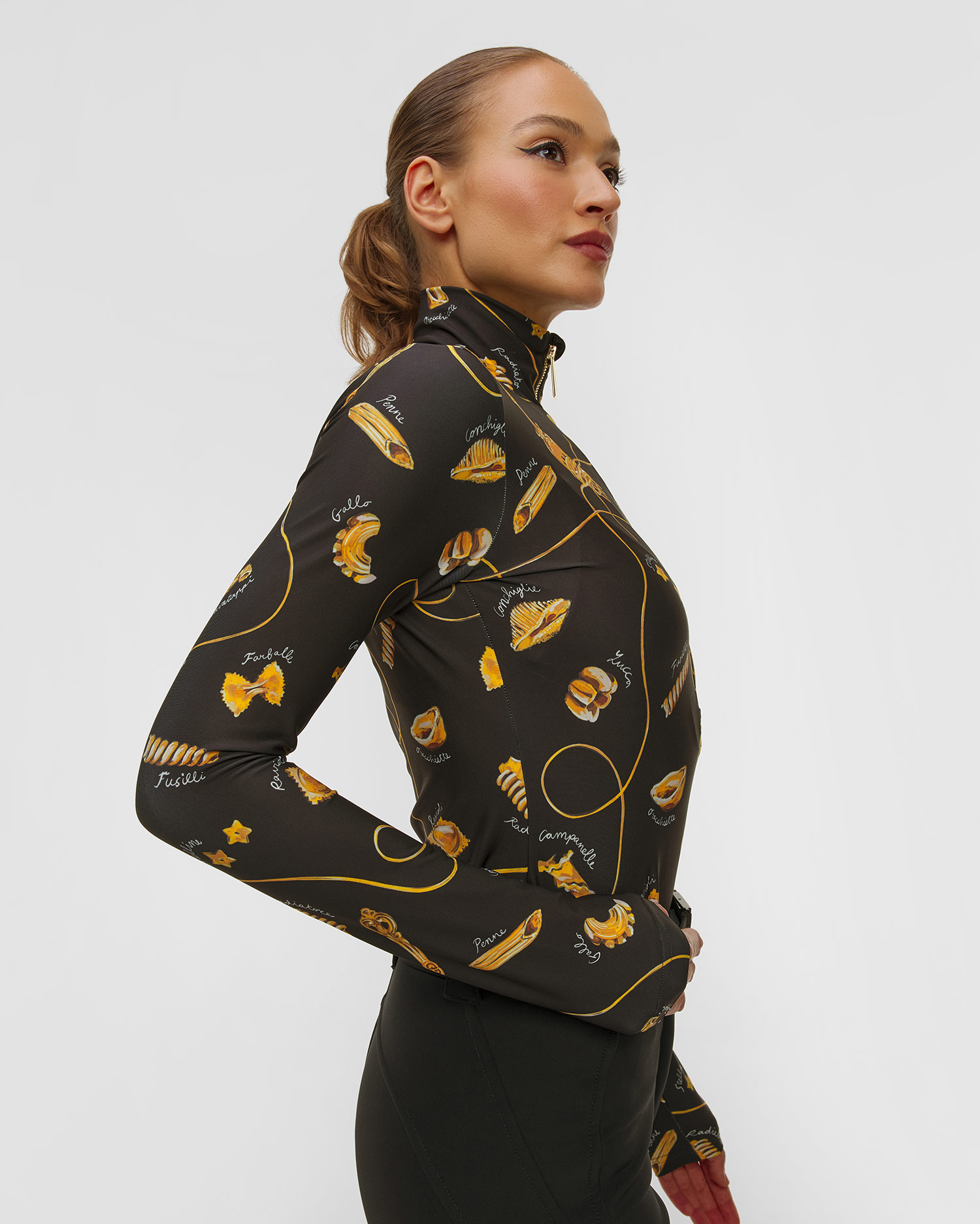 Dámsky lyžiarsky rolák Goldbergh GOLD Exclusive Farfalle