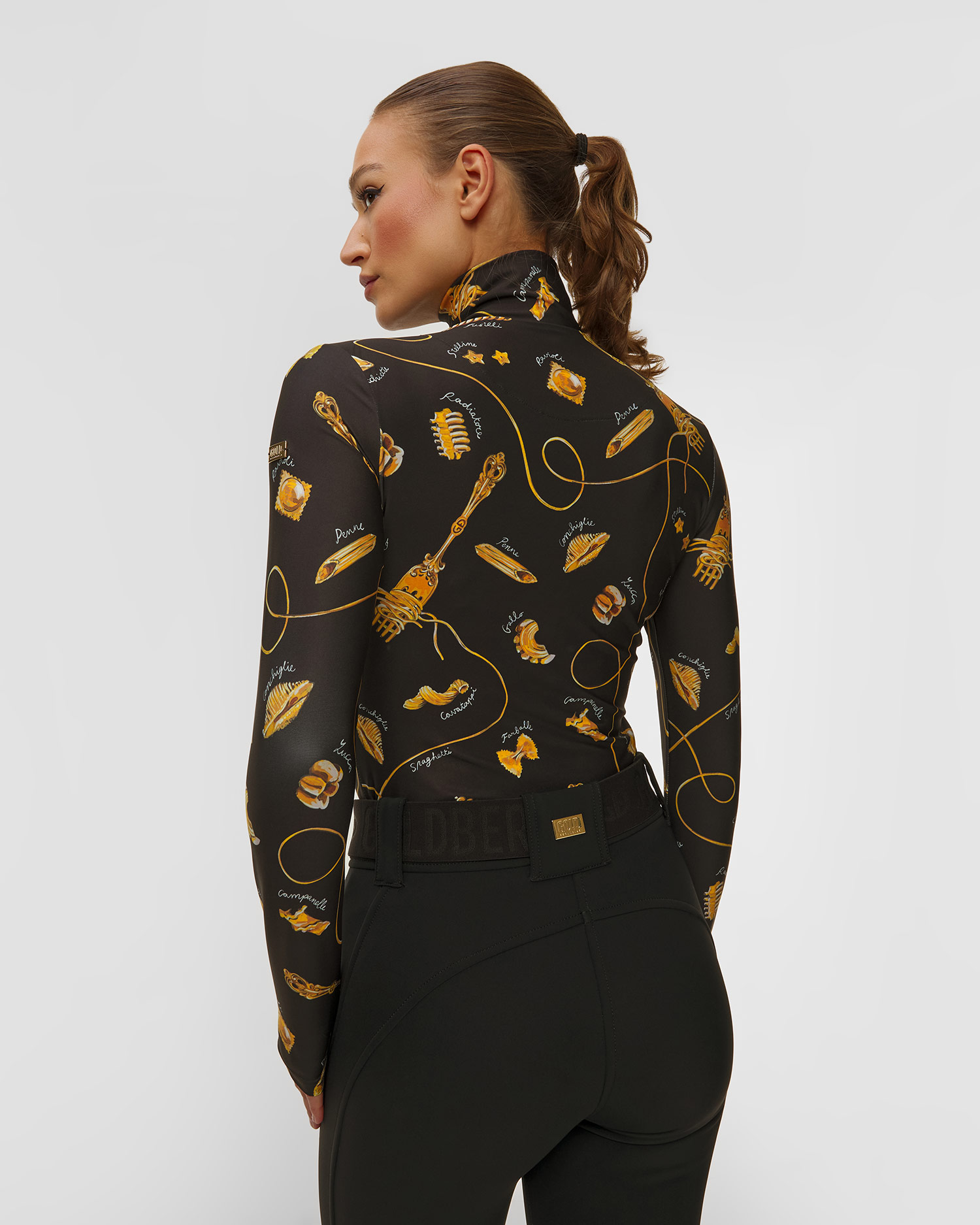 Dámsky lyžiarsky rolák Goldbergh GOLD Exclusive Farfalle