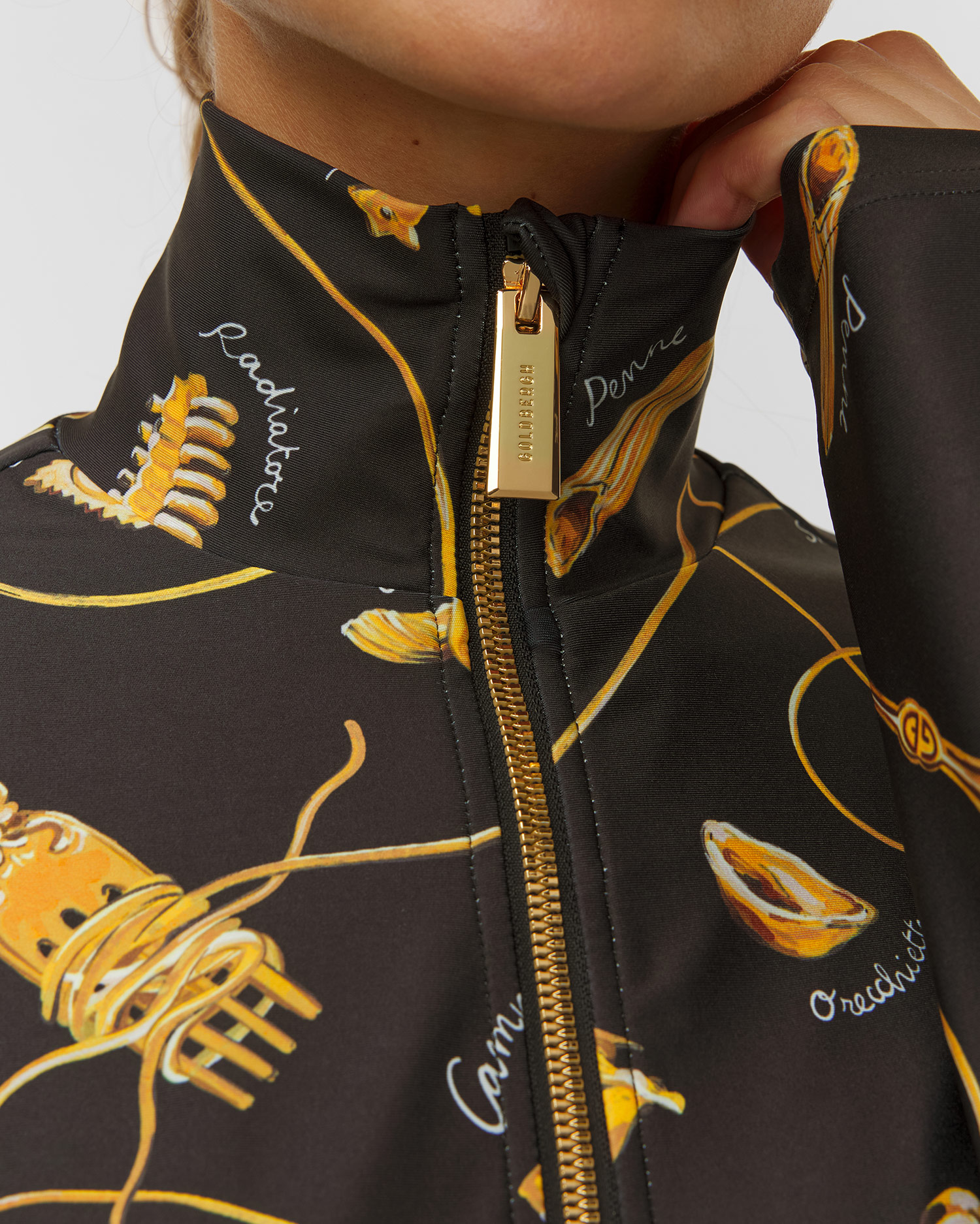 Dámsky lyžiarsky rolák Goldbergh GOLD Exclusive Farfalle