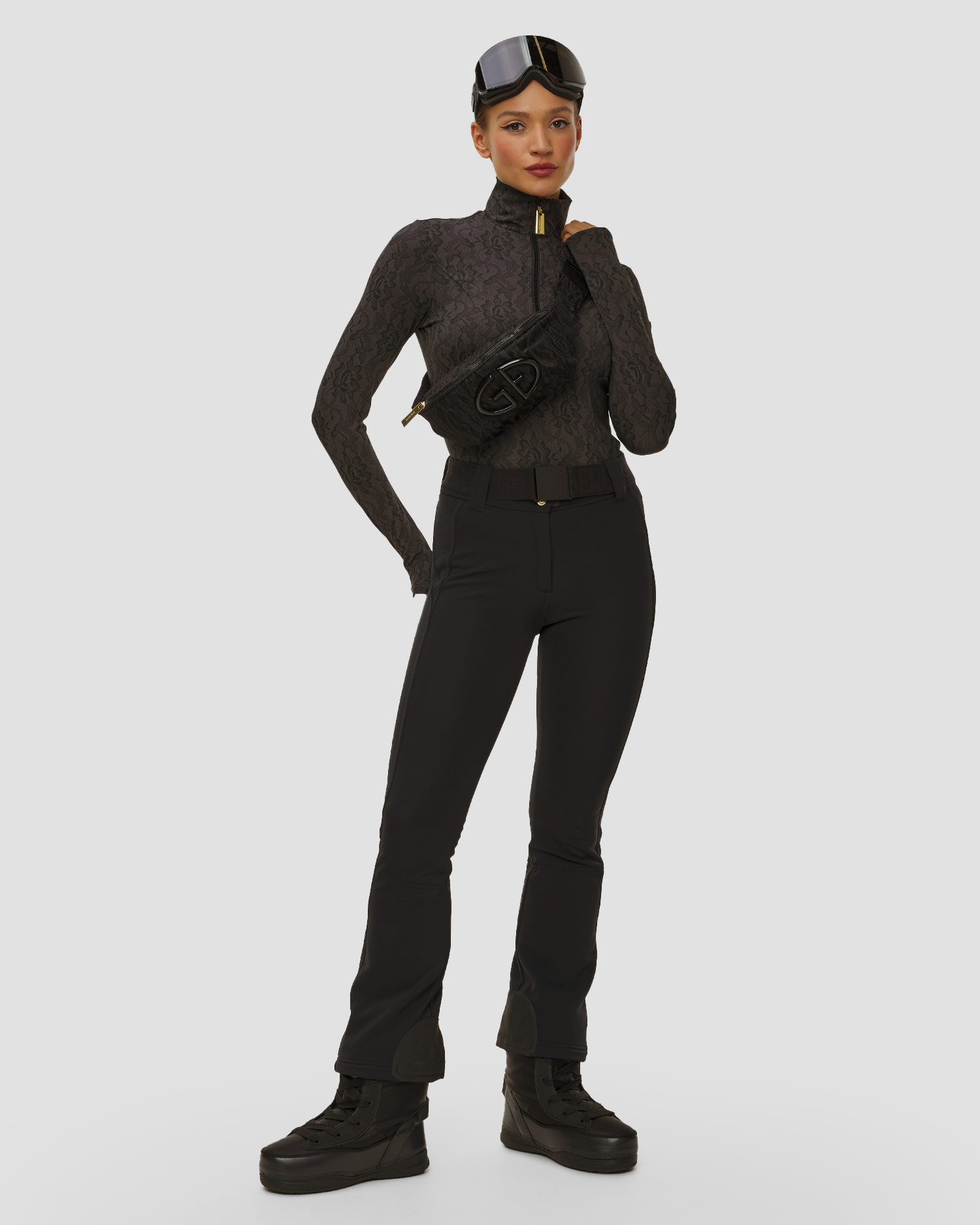 Dámska ľadvinka Goldbergh GOLD Exclusive Orovia čierna