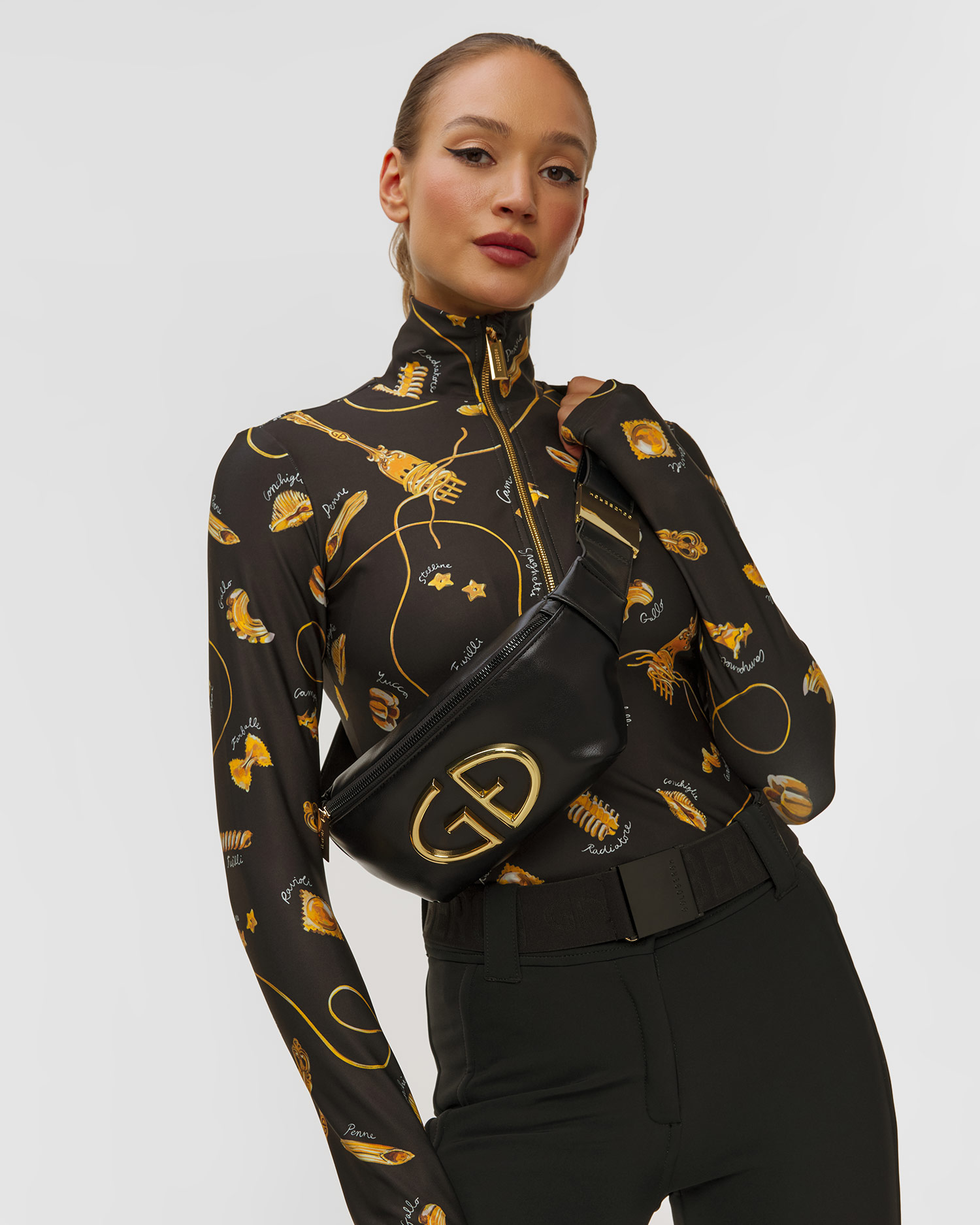 Women's bum bag Goldbergh GOLD Exclusive Gioia black