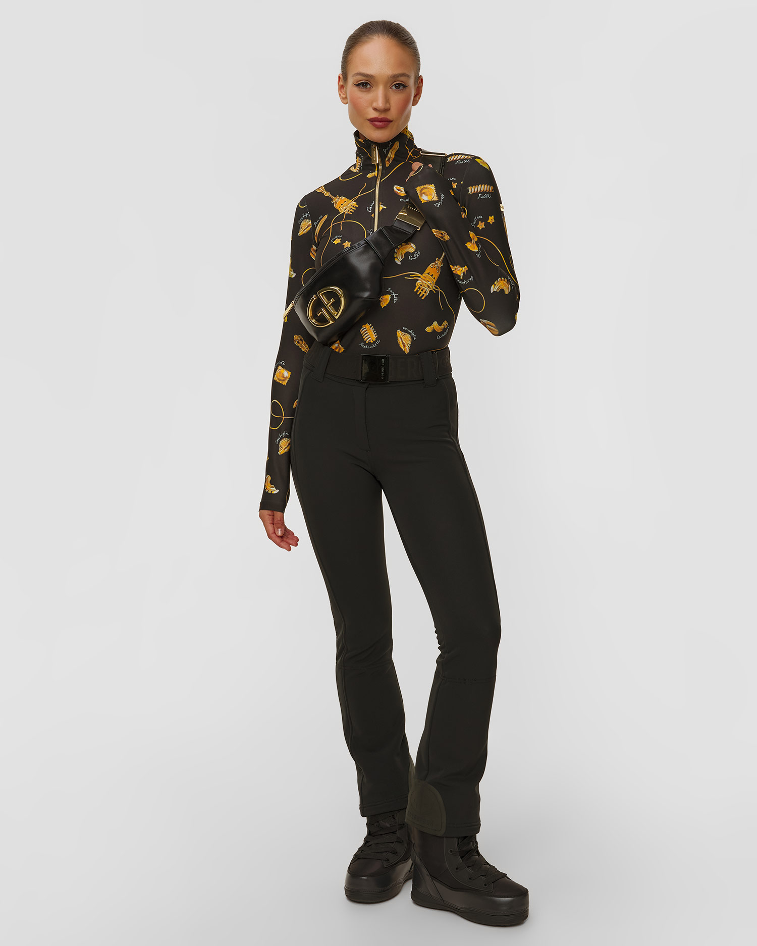 Dámska ľadvinka Goldbergh GOLD Exclusive Gioia čierna